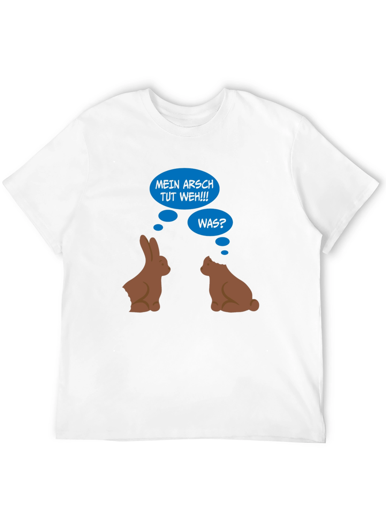 Funny Easter Bunny Butt Bite T-Shirt