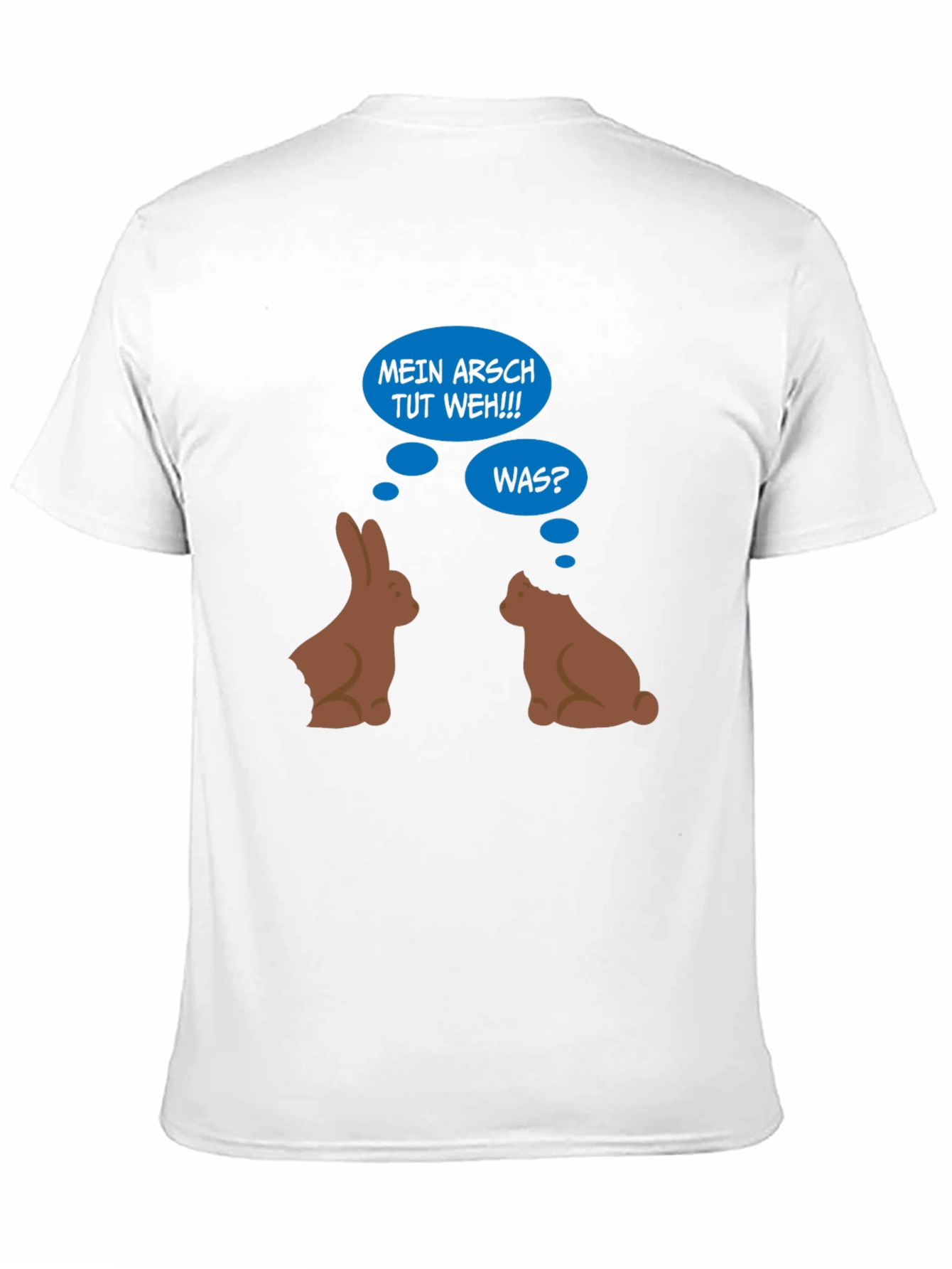 Funny Easter Bunny Butt Bite T-Shirt