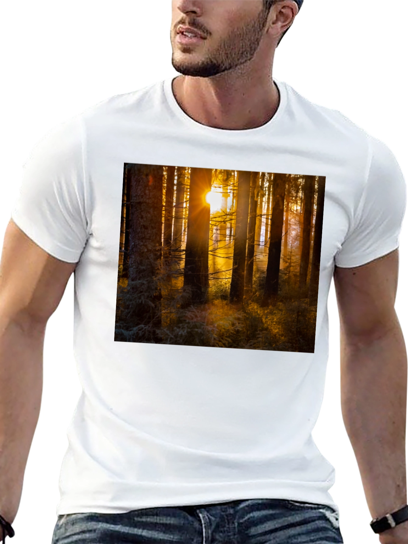 Forest Sun T-Shirt - Nature Inspired Apparel