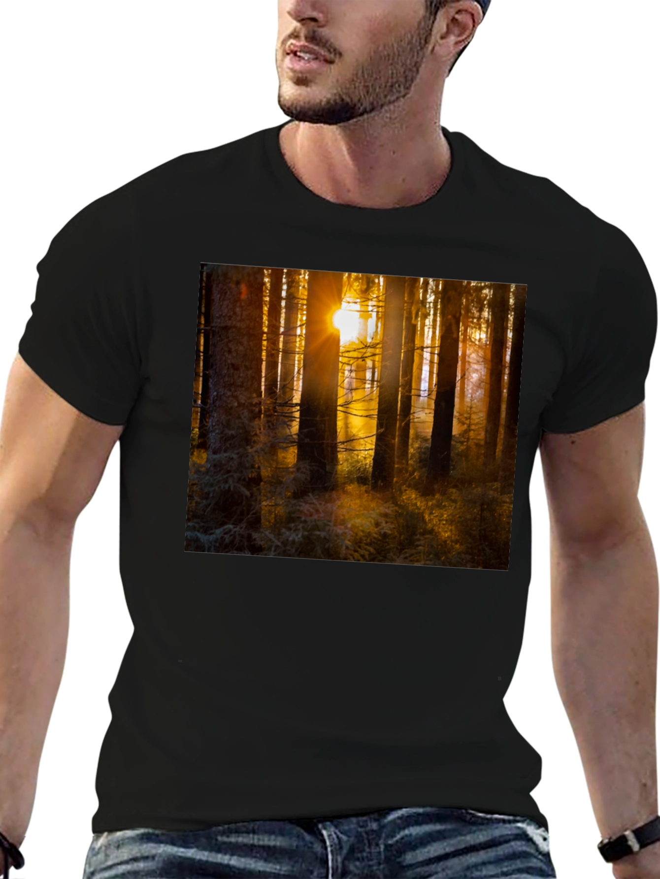 Forest Sun T-Shirt - Nature Inspired Apparel