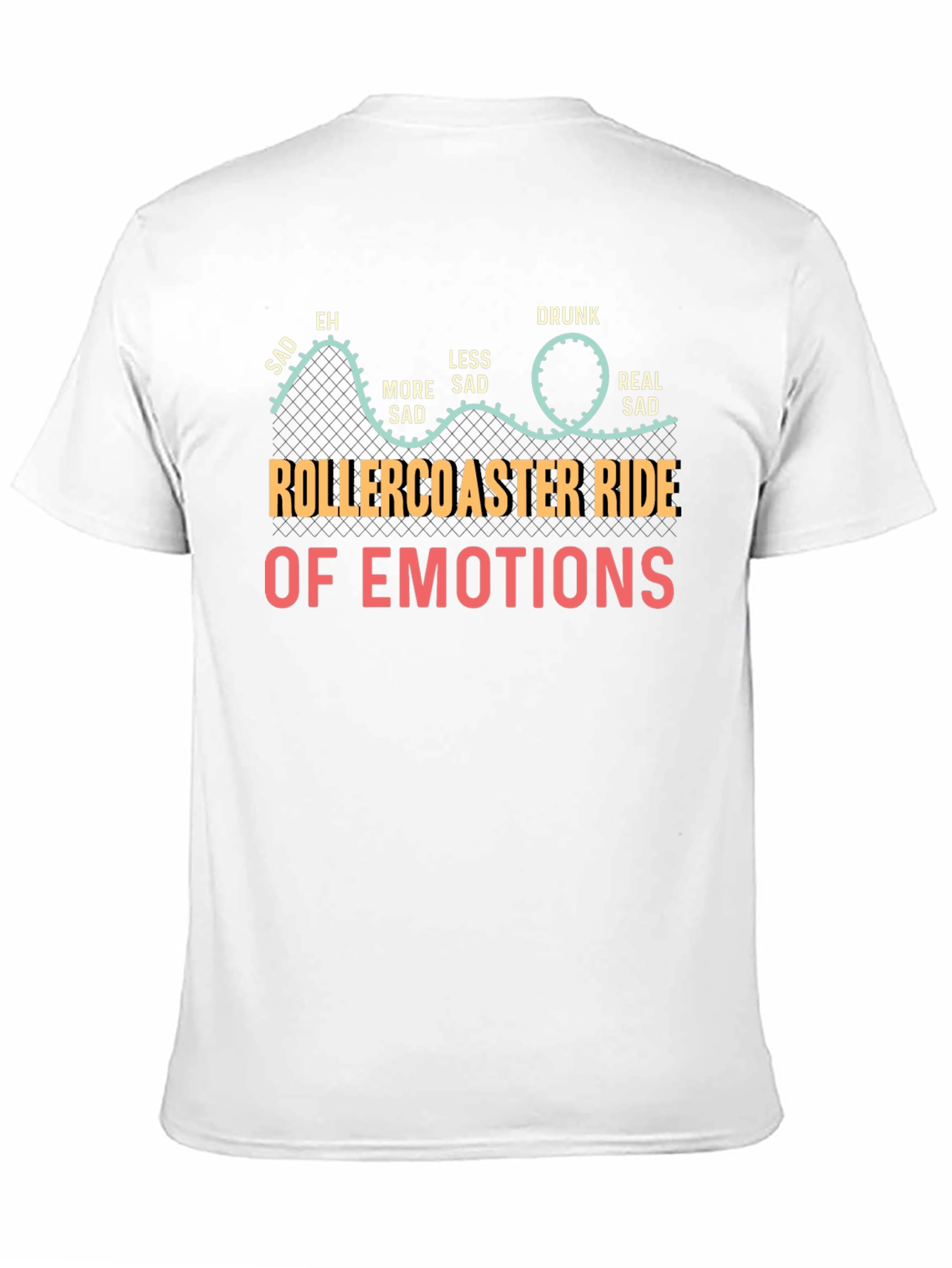 Emotional Rollercoaster Ride Graphic T-Shirt