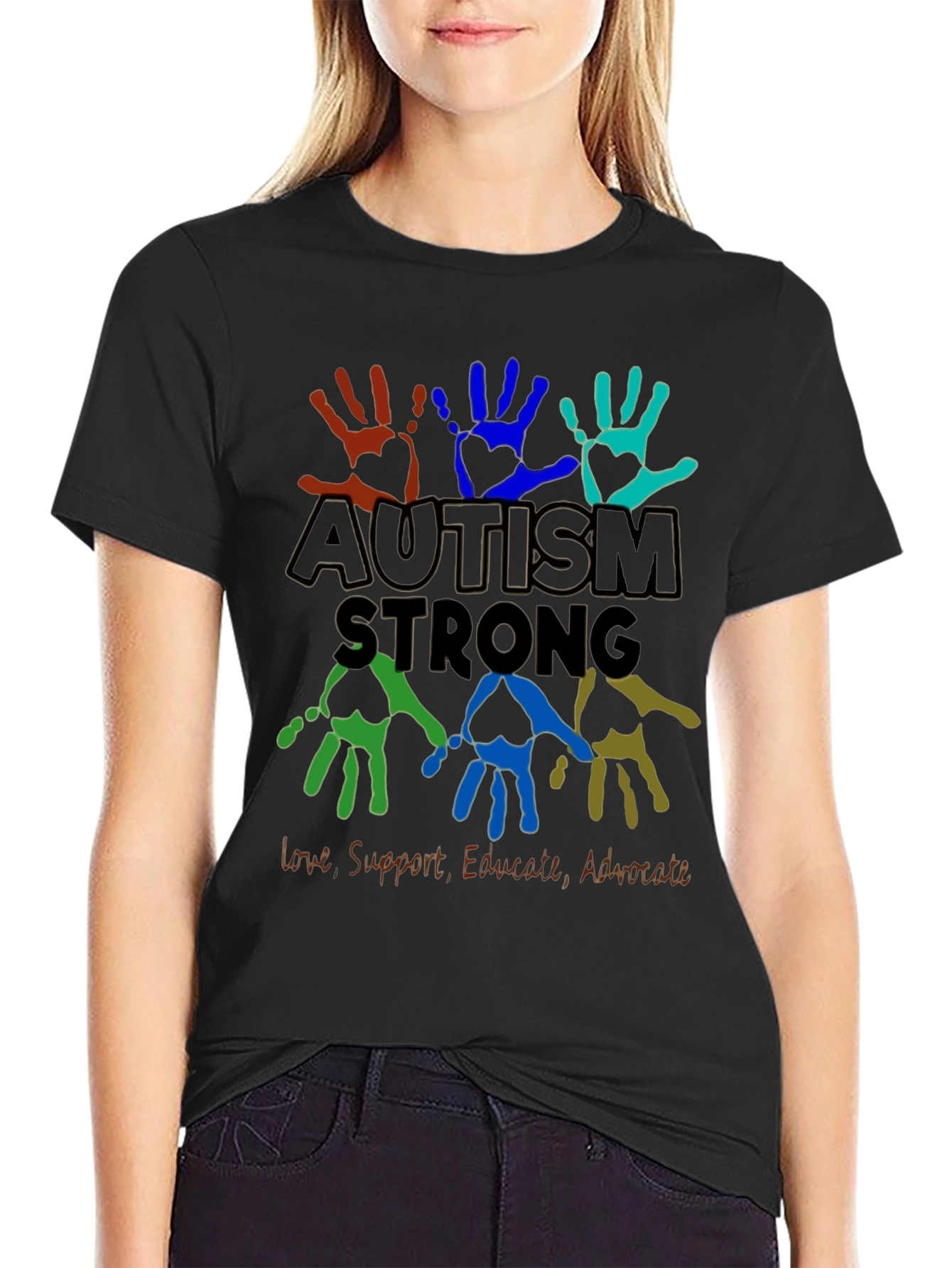 Autism Strong Support T-Shirt