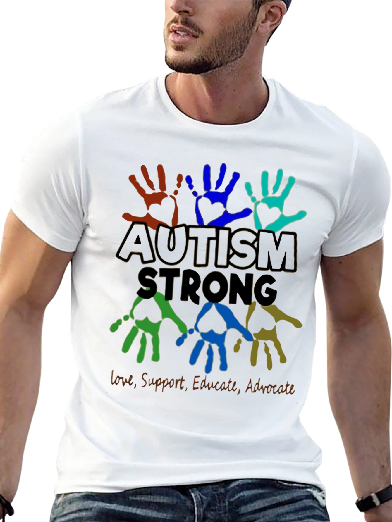 Autism Strong Support T-Shirt