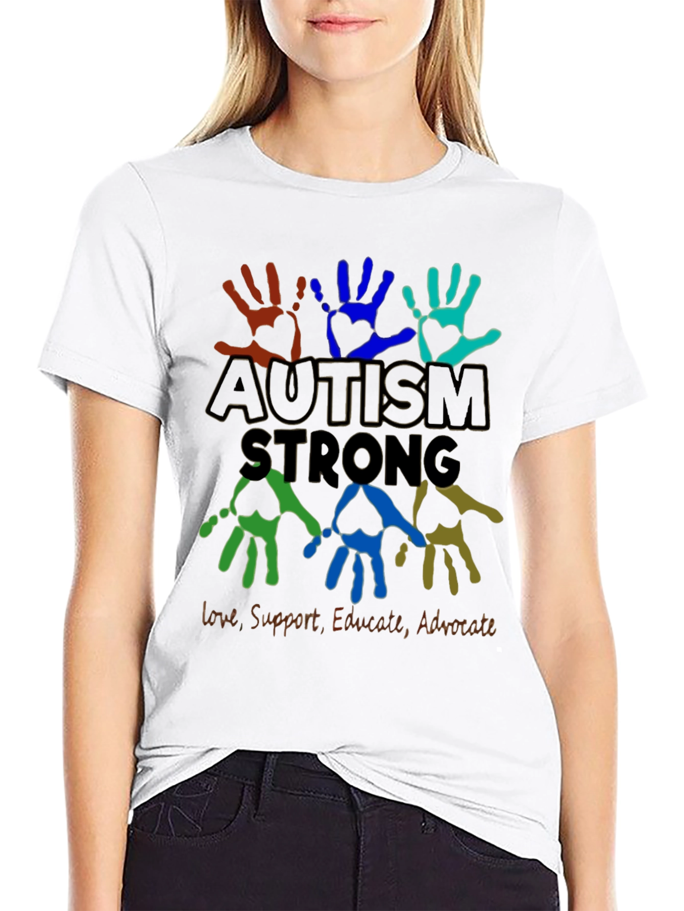 Autism Strong Support T-Shirt