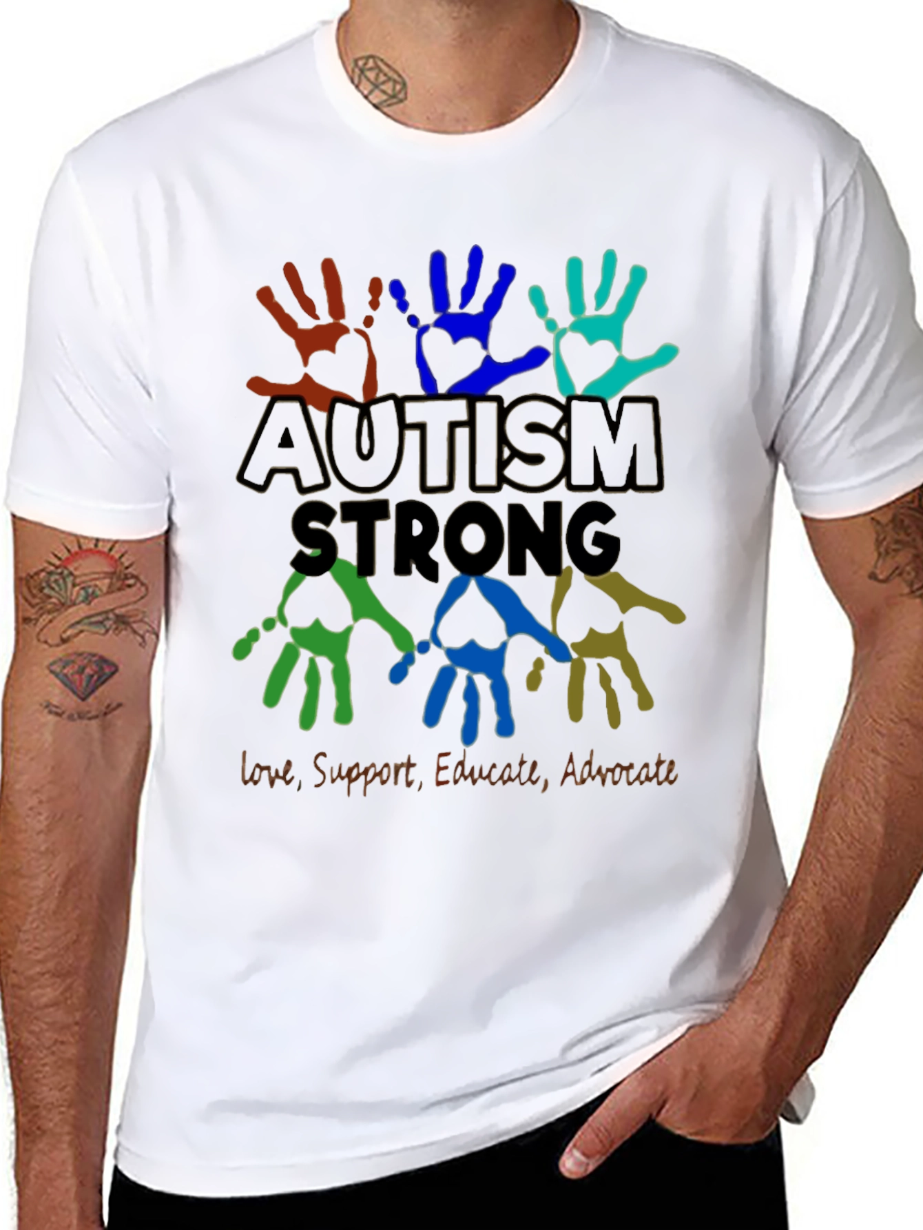 Autism Strong Support T-Shirt