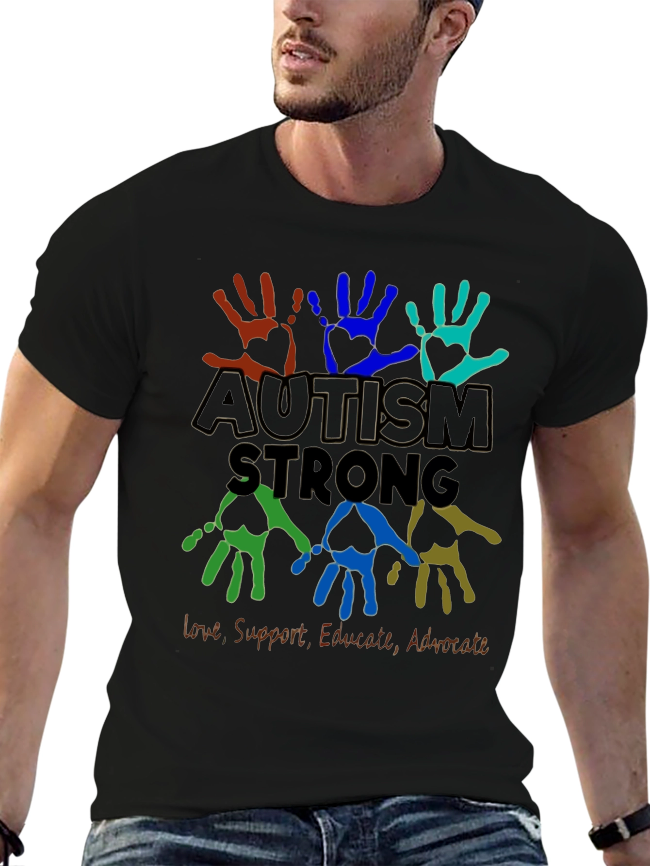 Autism Strong Support T-Shirt
