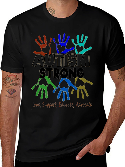 Autism Strong Support T-Shirt