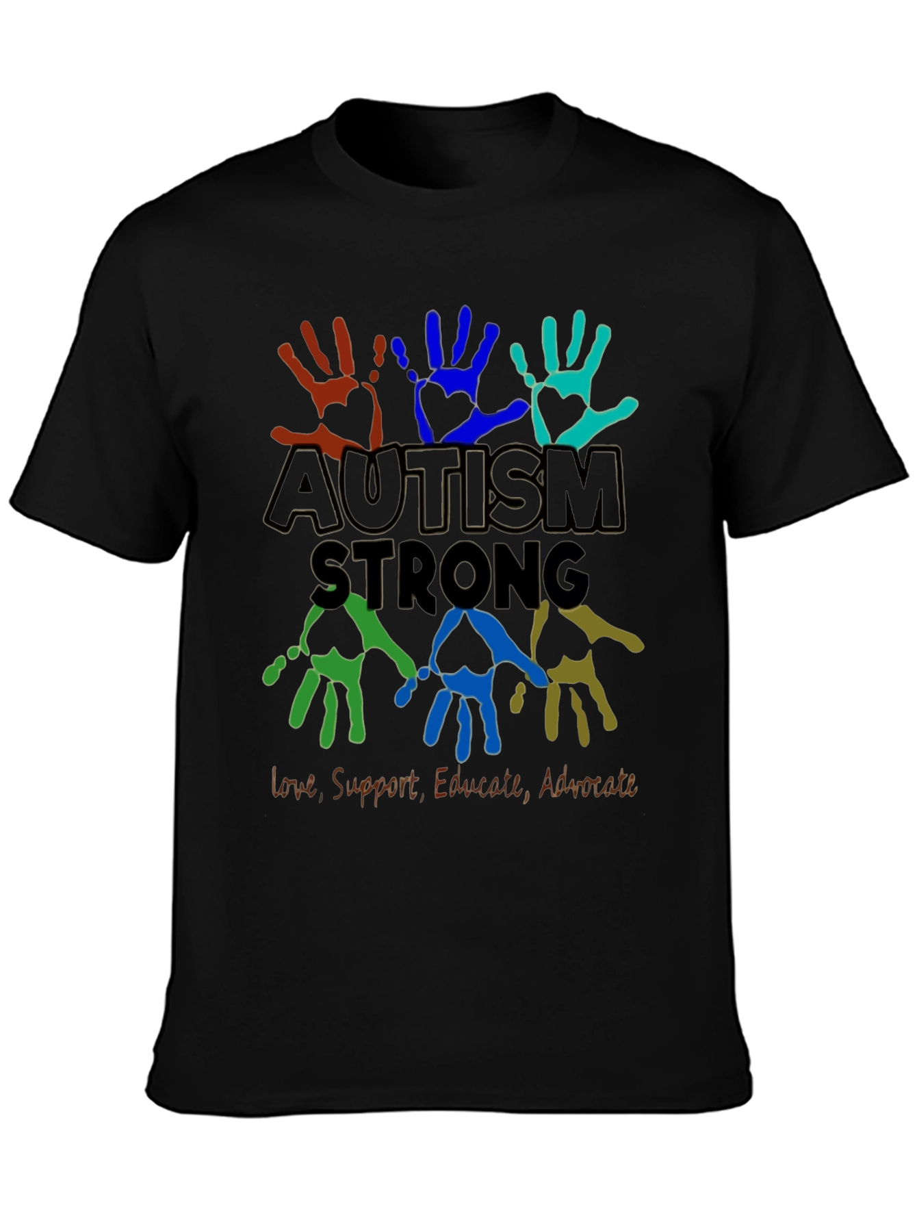 Autism Strong Support T-Shirt