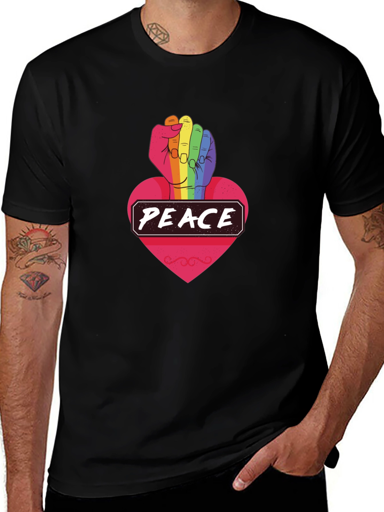 Peace Love Pride T-Shirt