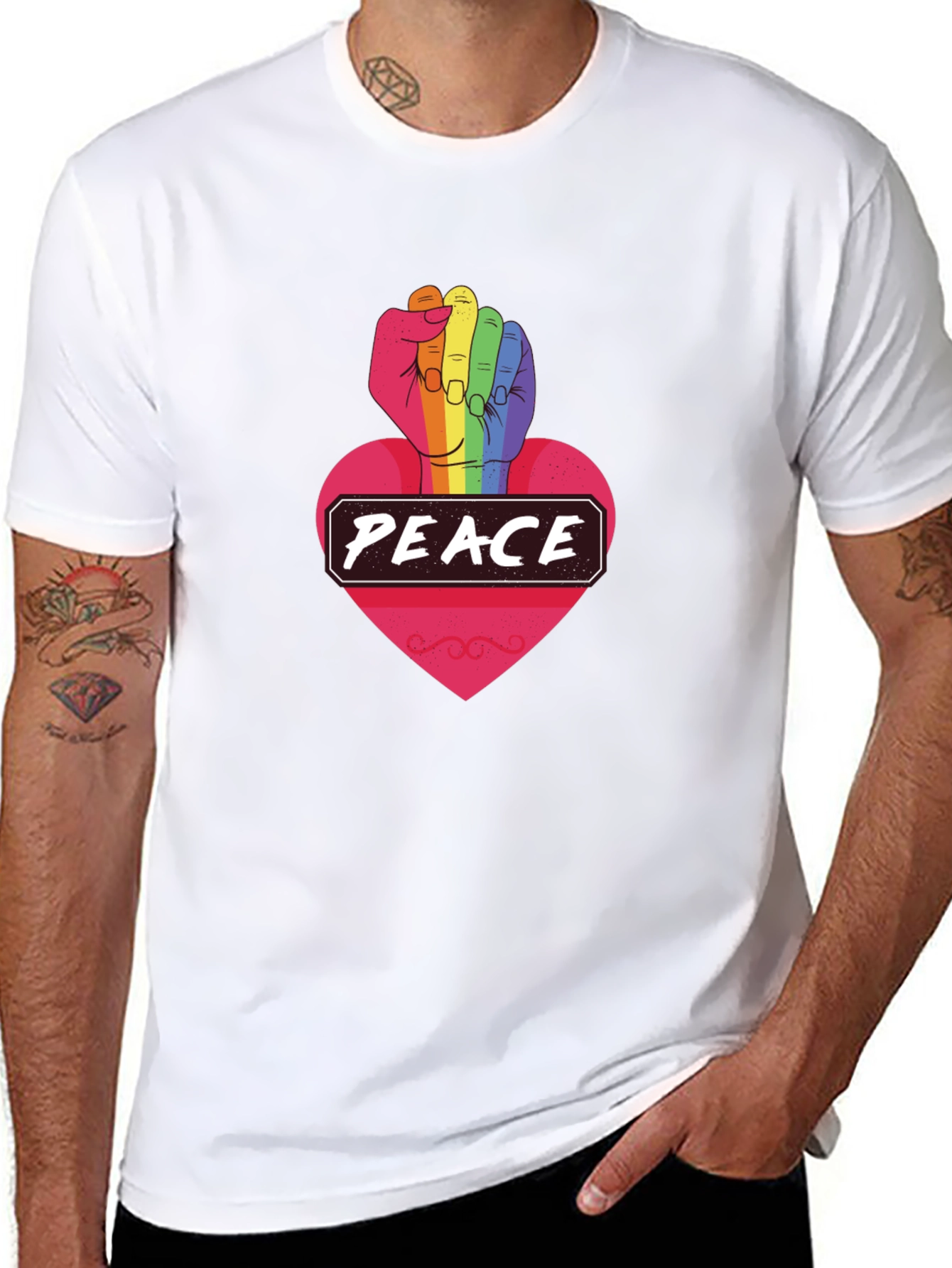Peace Love Pride T-Shirt