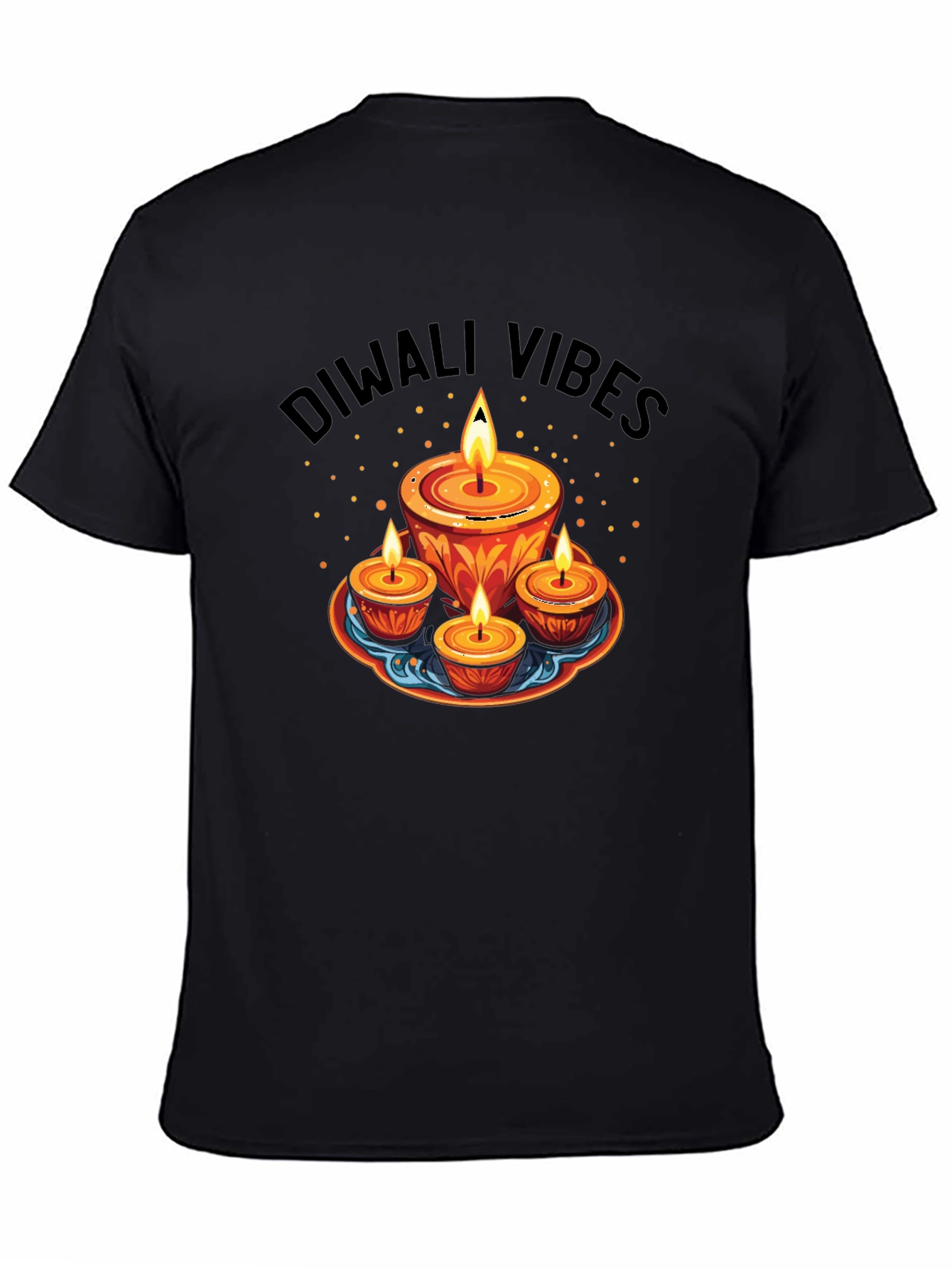 Diwali Vibes Graphic T-Shirt