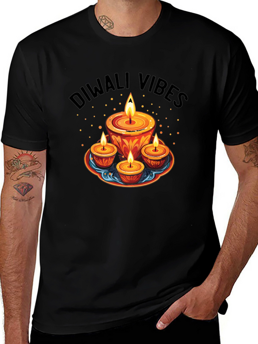 Diwali Vibes Graphic T-Shirt