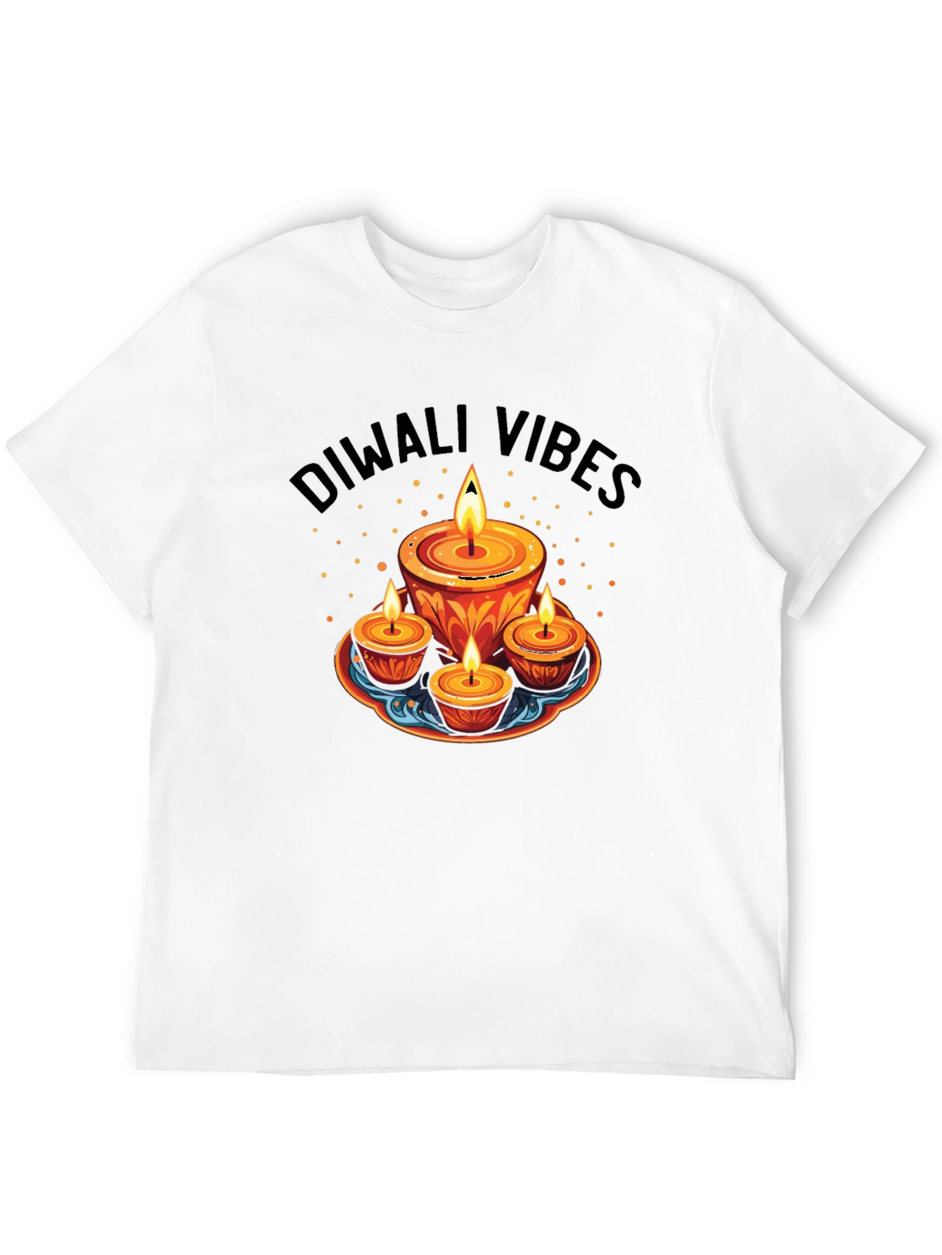 Diwali Vibes Graphic T-Shirt