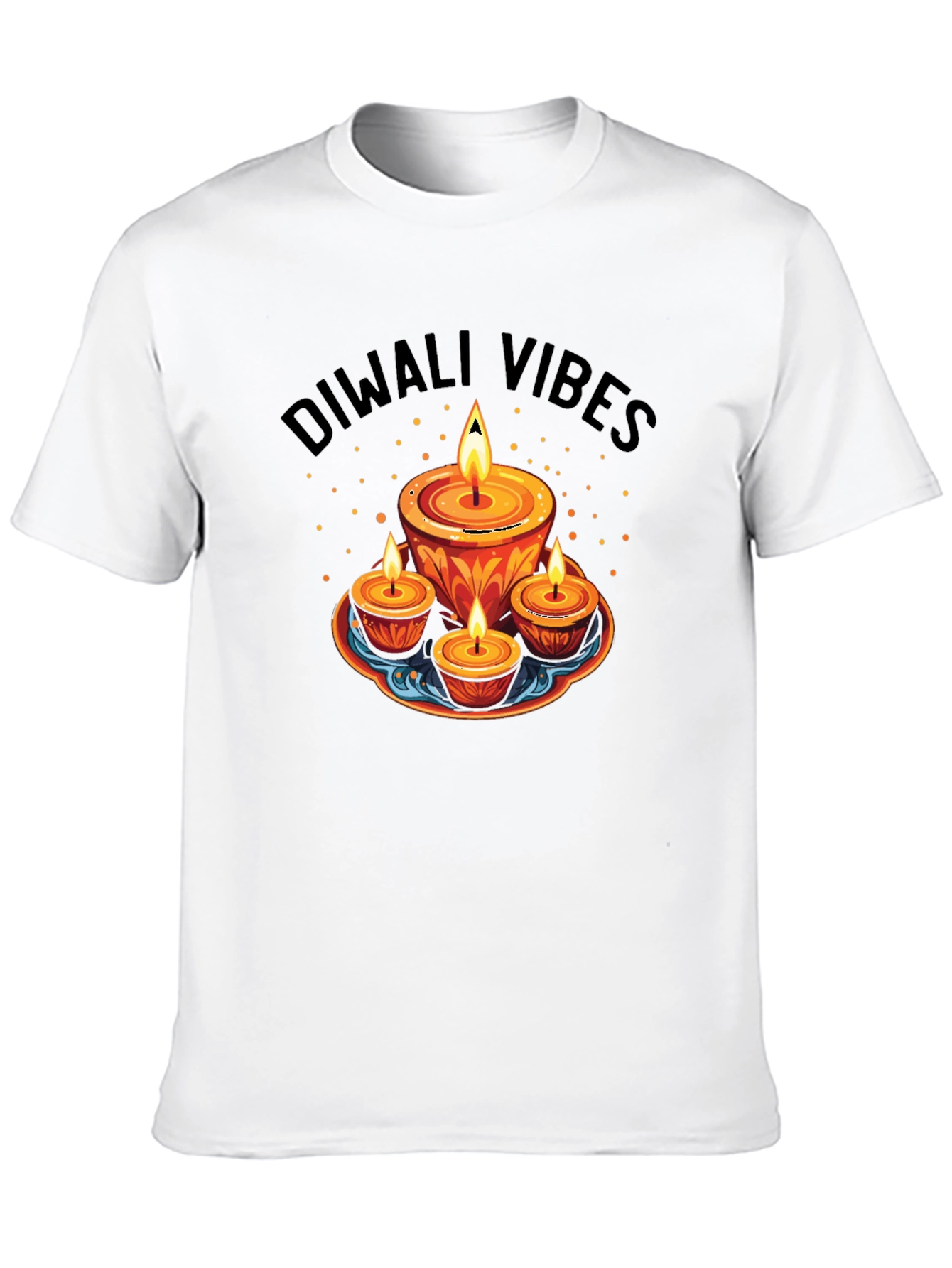 Diwali Vibes Graphic T-Shirt