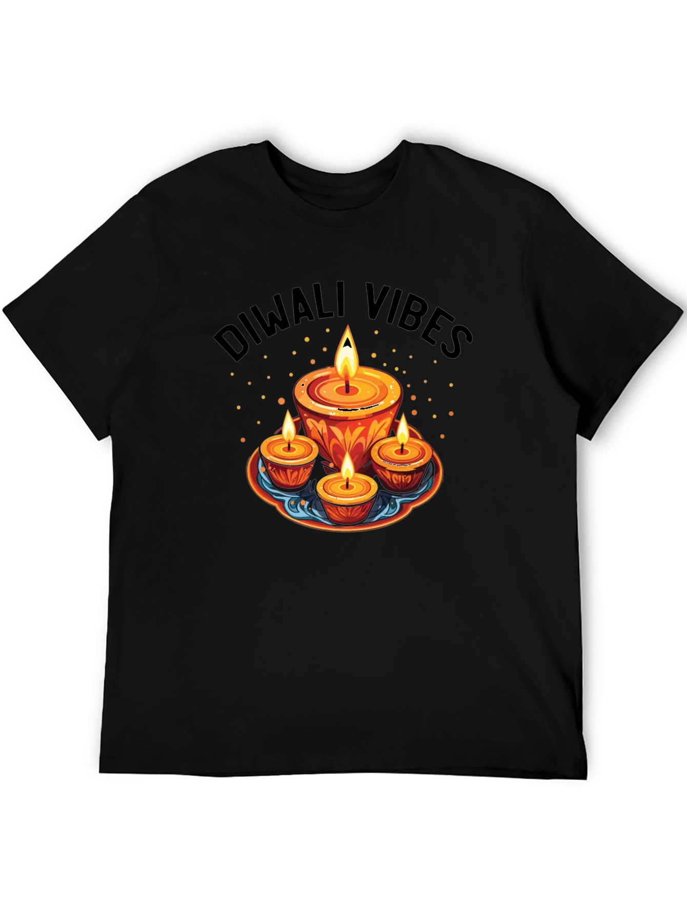 Diwali Vibes Graphic T-Shirt