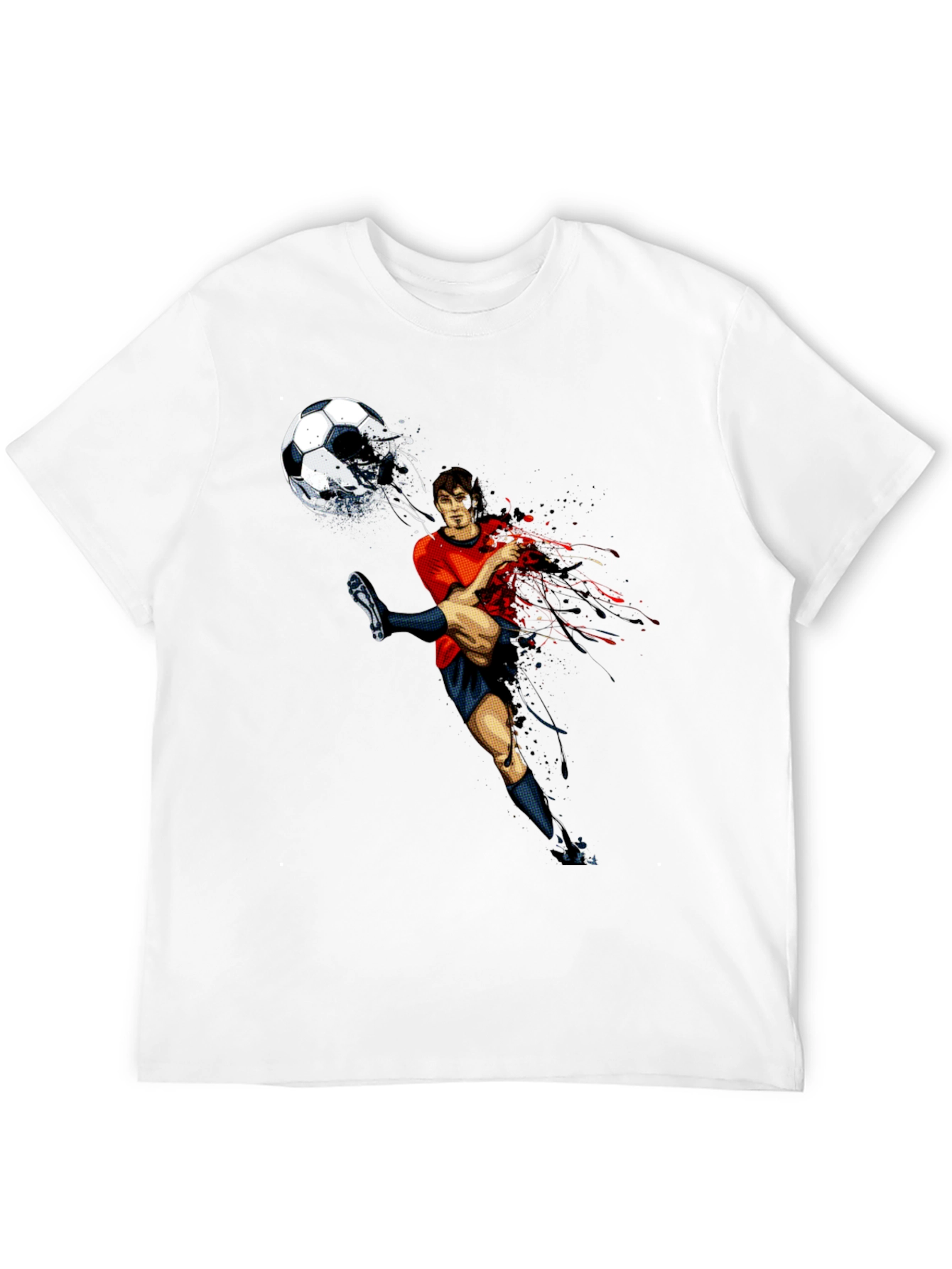 Soccer Kick Graphic T-Shirt
