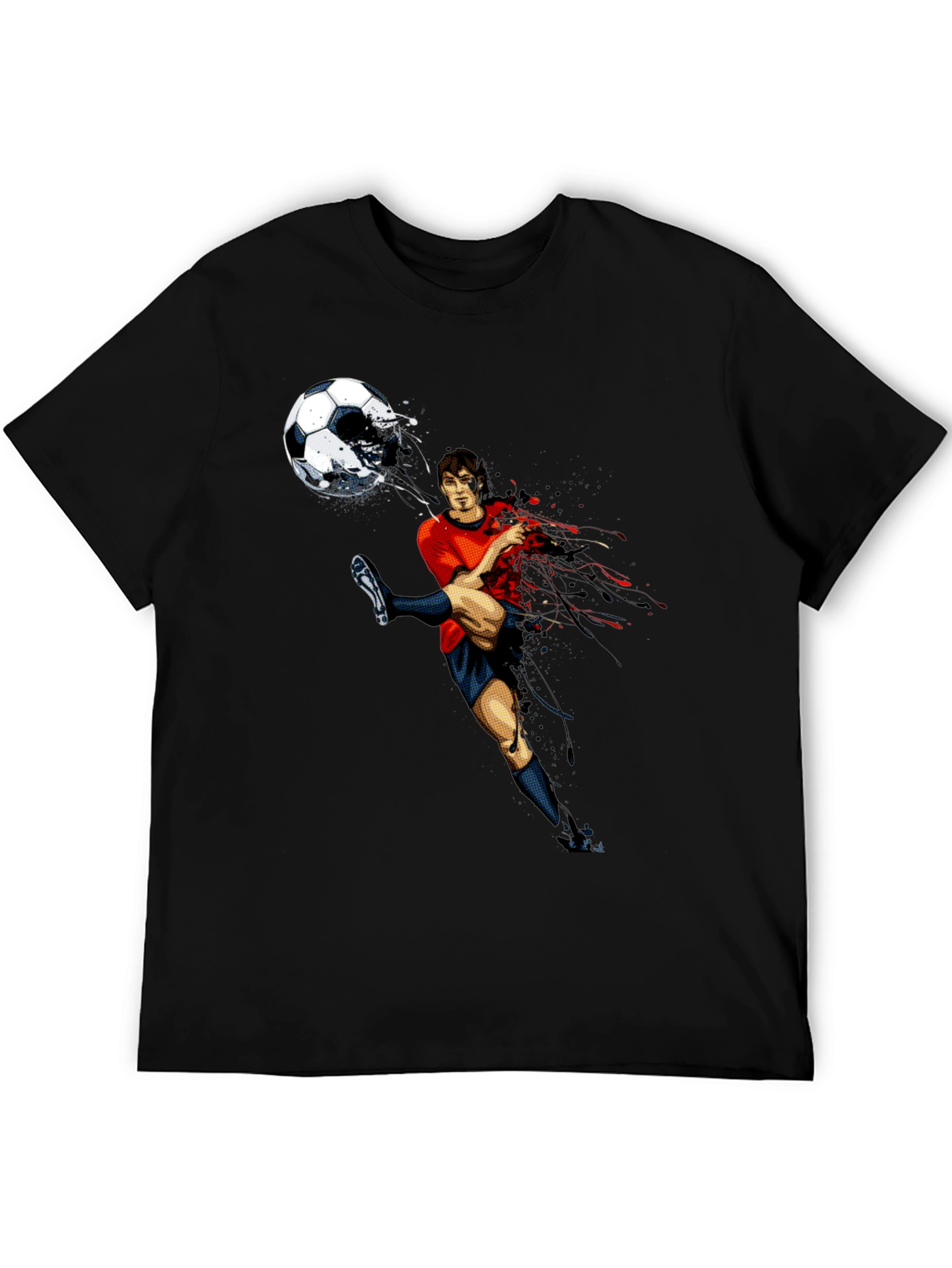 Soccer Kick Graphic T-Shirt