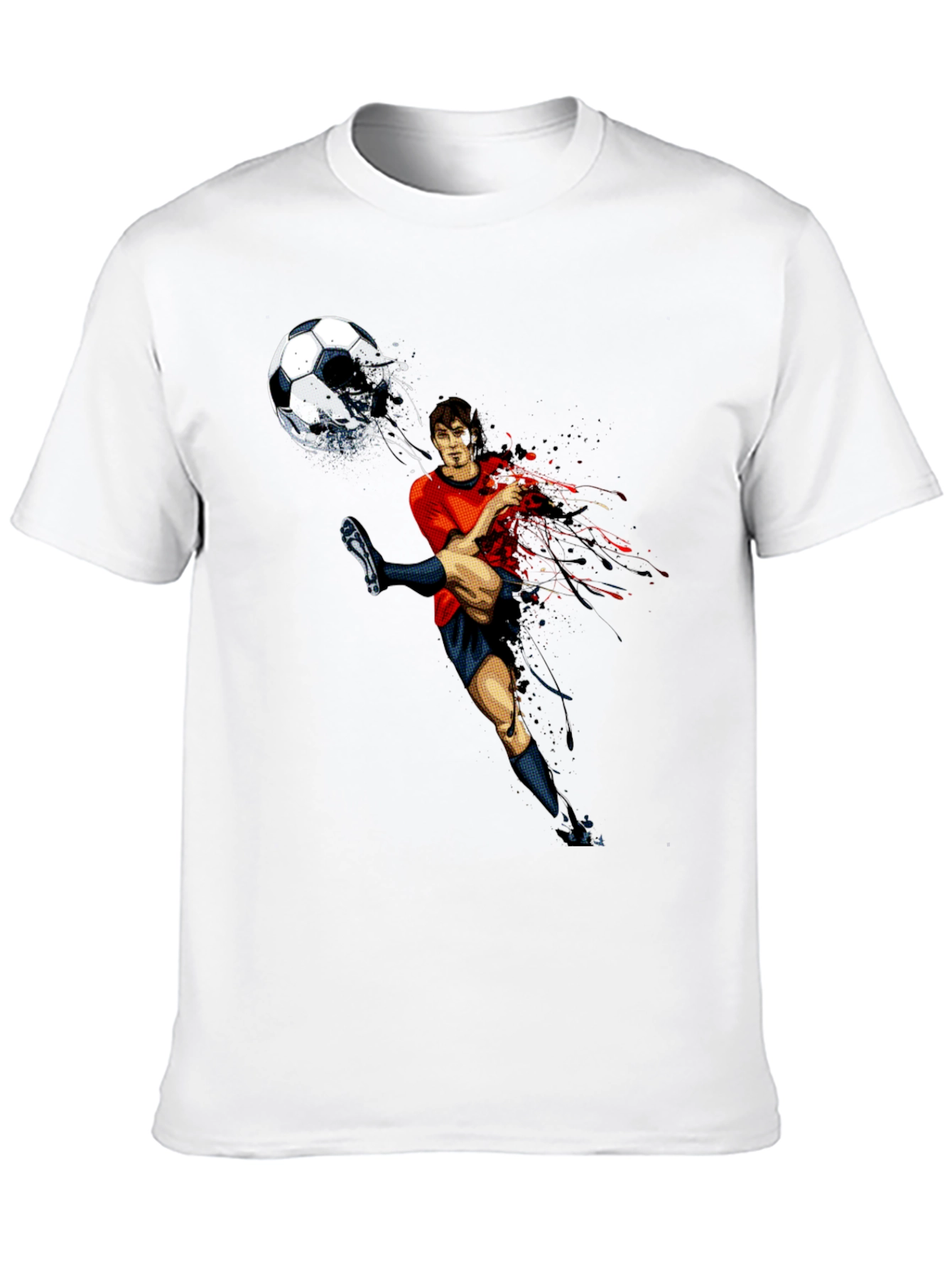 Soccer Kick Graphic T-Shirt