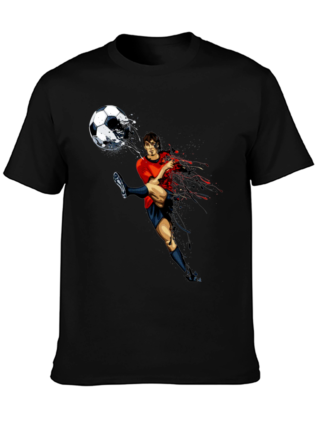 Soccer Kick Graphic T-Shirt