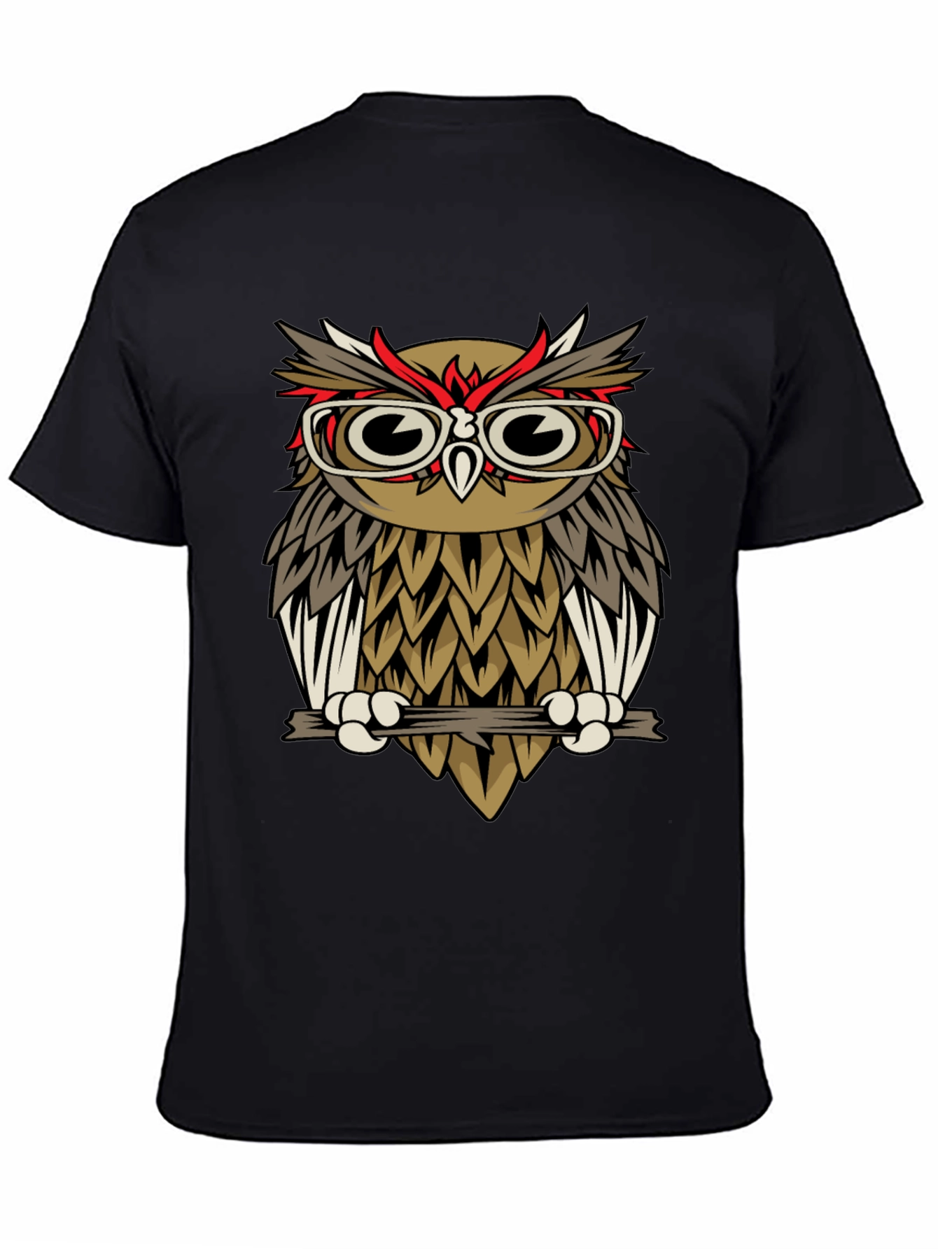 Cool Owl T-Shirt - Nerd Bird