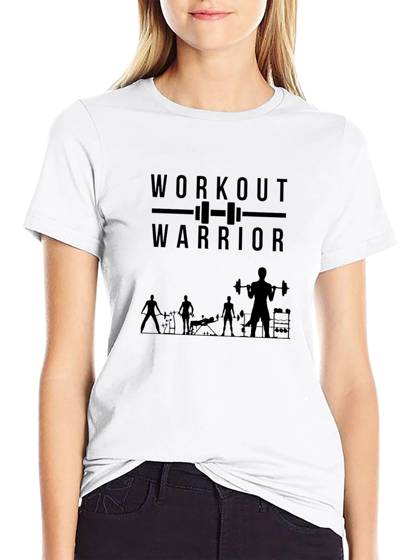 Workout Warrior T-Shirt - Gym Motivation