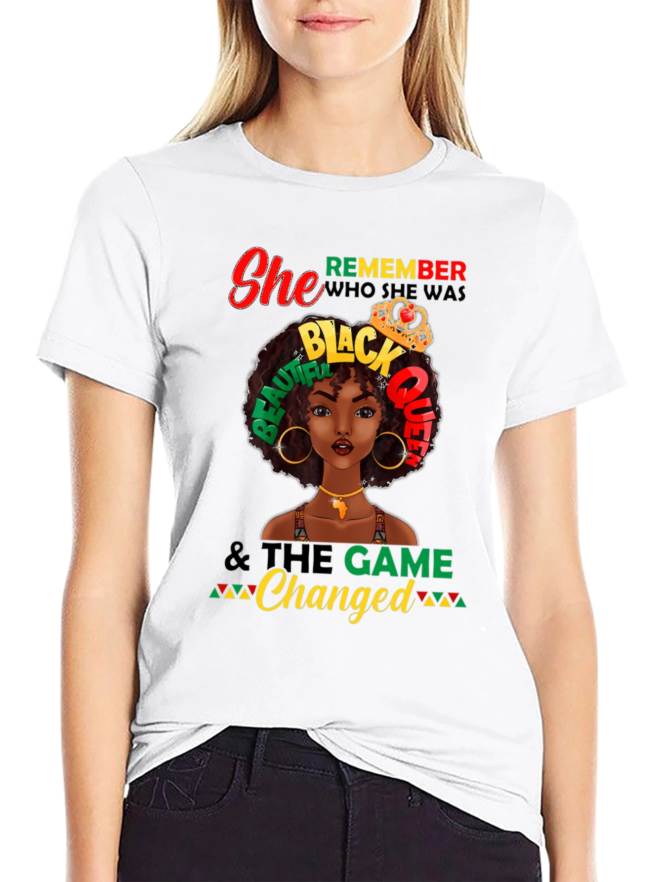 Black Queen Graphic T-Shirt