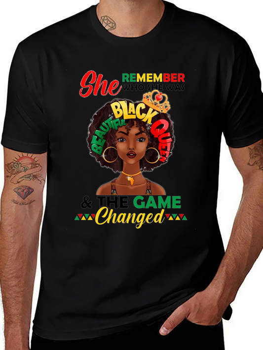 Black Queen Graphic T-Shirt