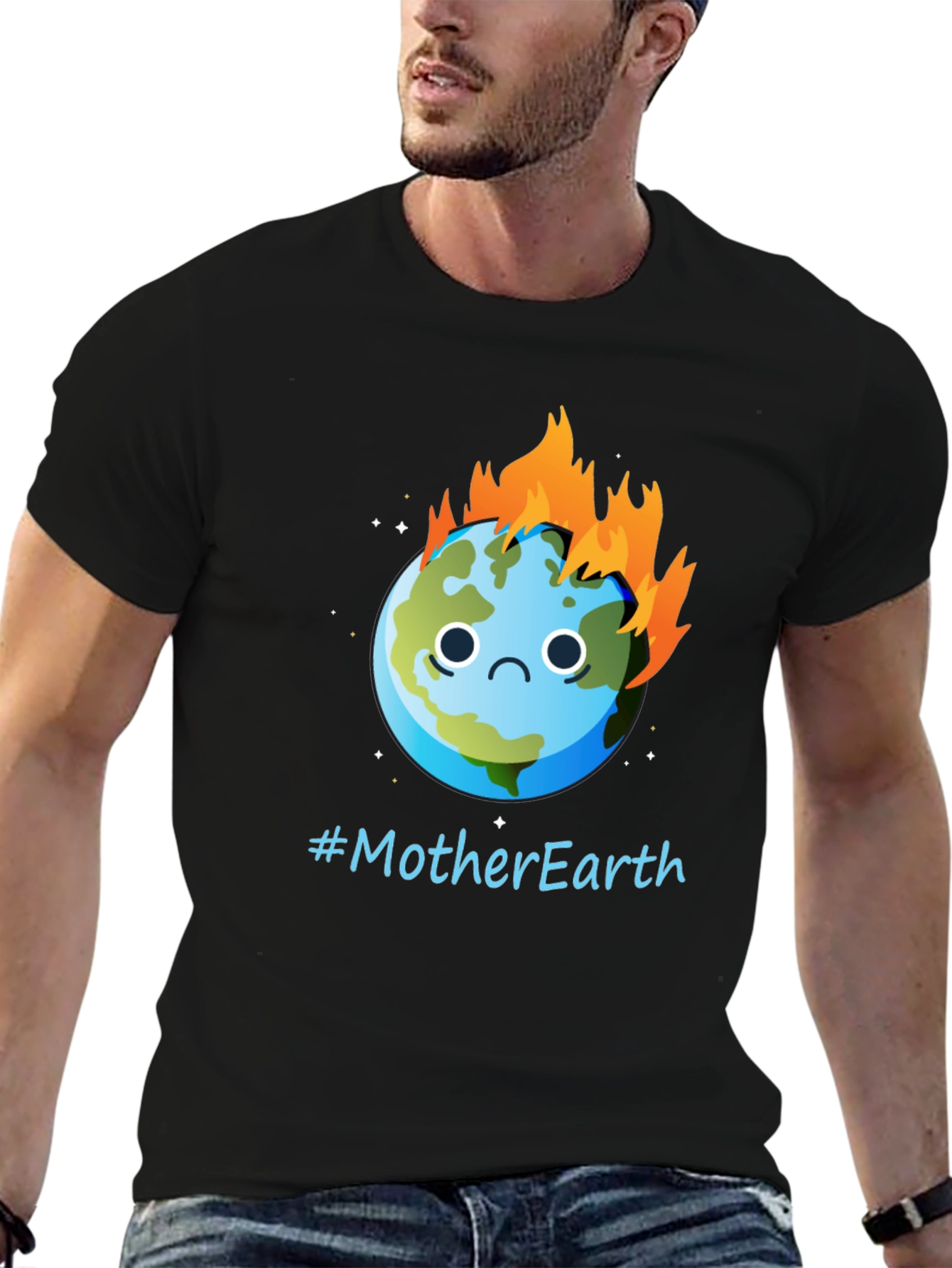Mother Earth Burning Graphic Tee