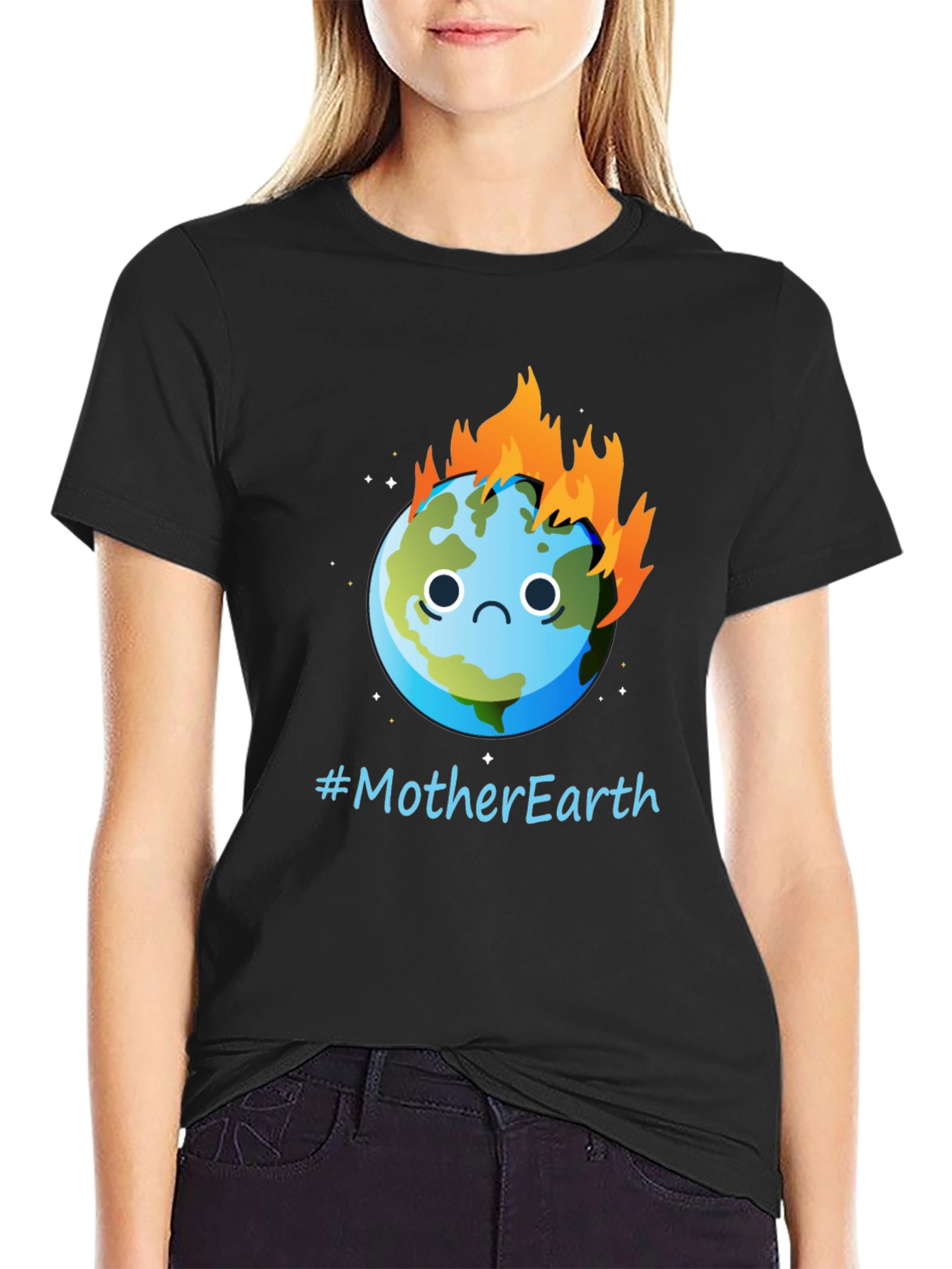 Mother Earth Burning Graphic Tee