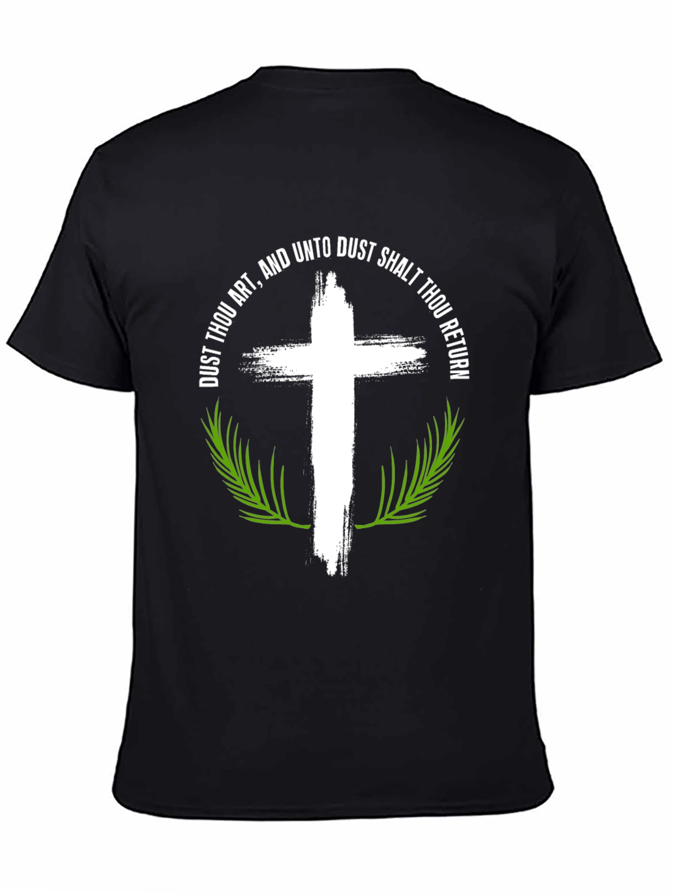 Dust Thou Art Cross Graphic T-Shirt