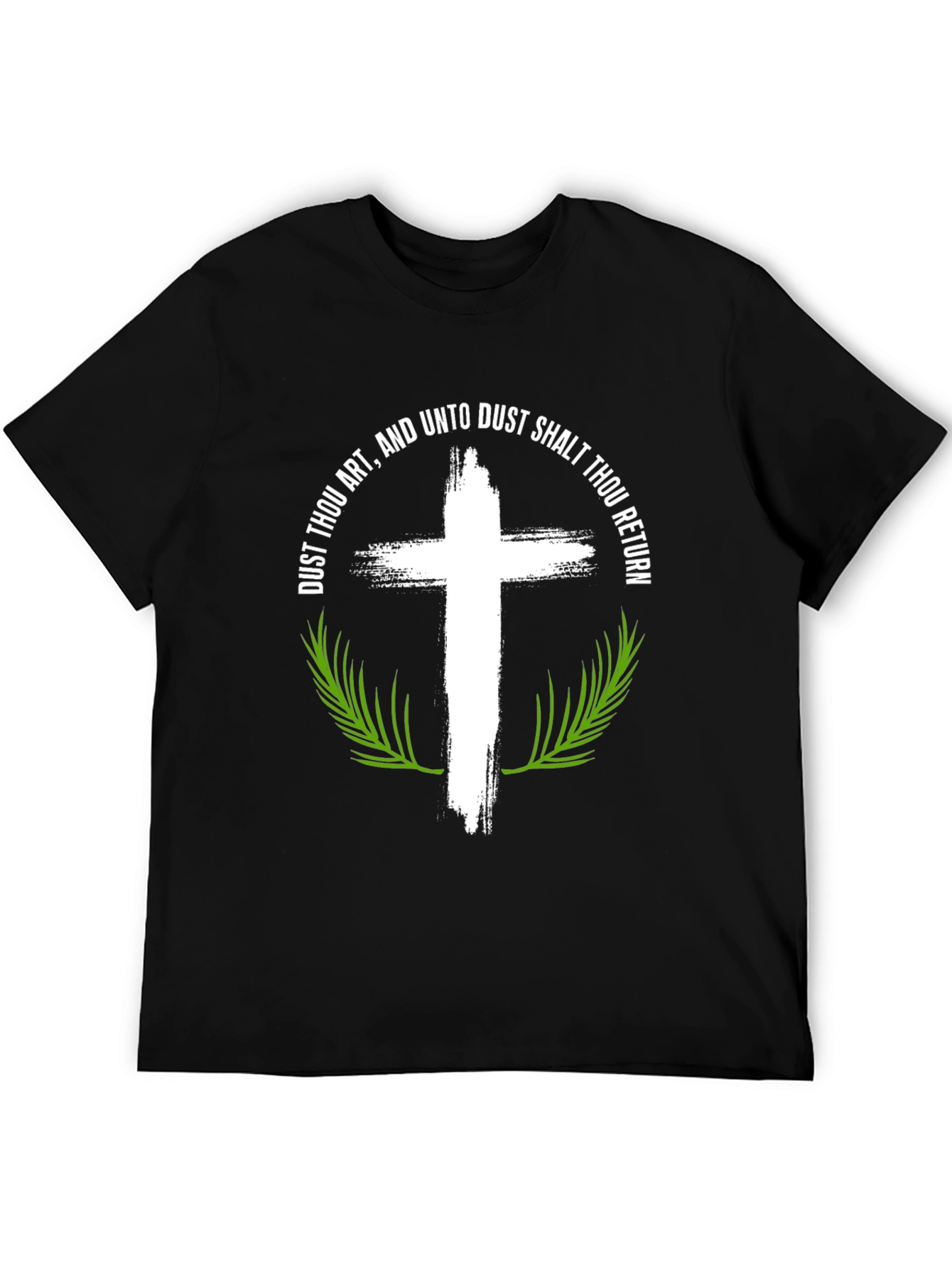 Dust Thou Art Cross Graphic T-Shirt
