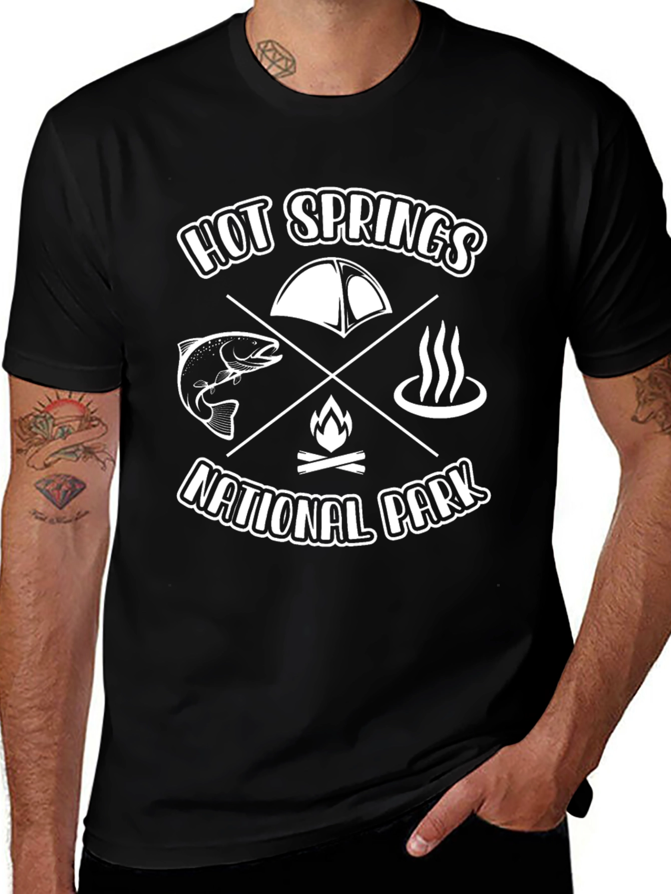 Hot Springs National Park Graphic Tee
