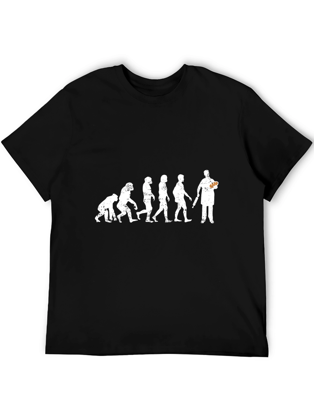 Evolution of Pizza Lover Graphic T-Shirt