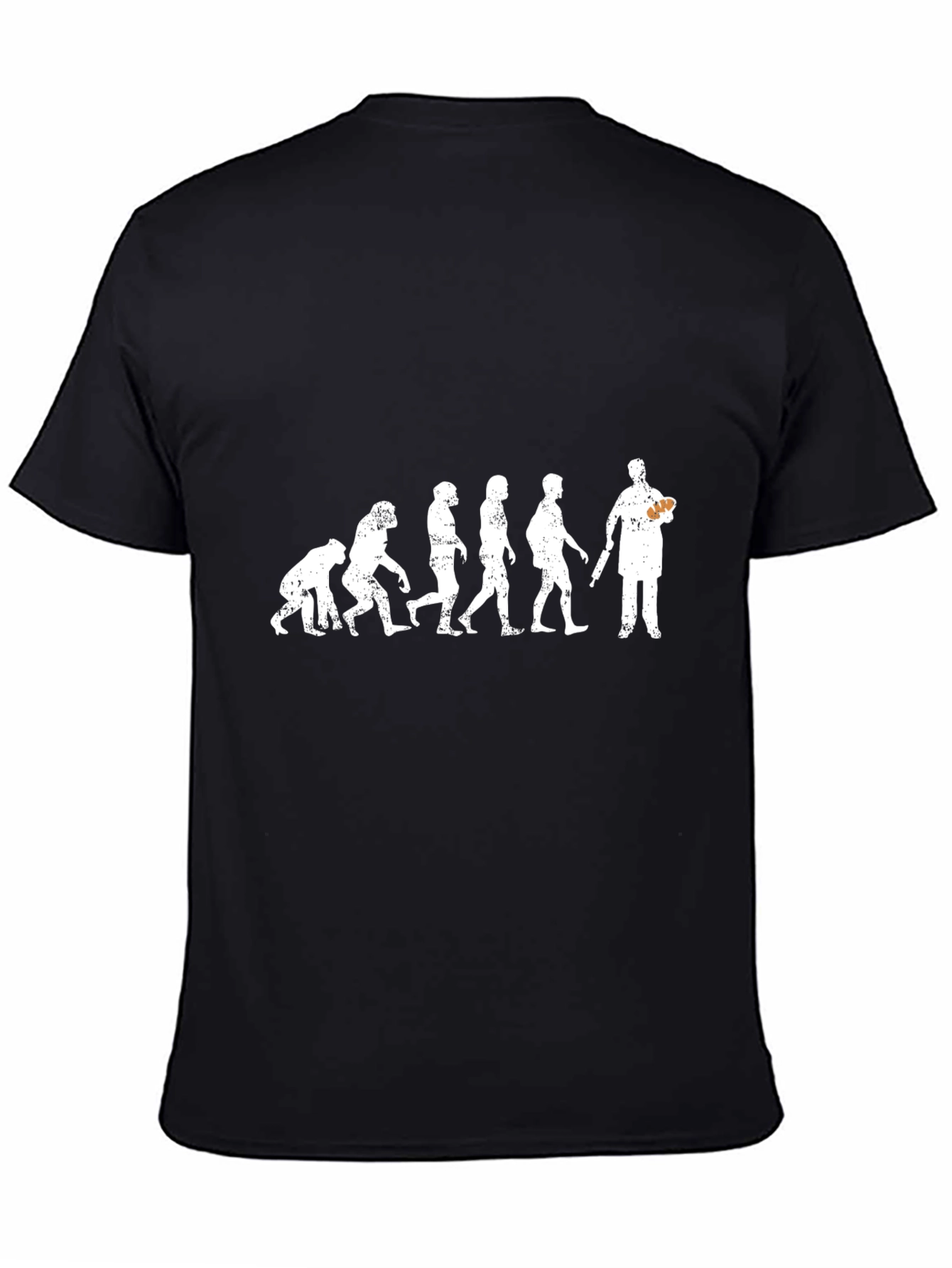 Evolution of Pizza Lover Graphic T-Shirt