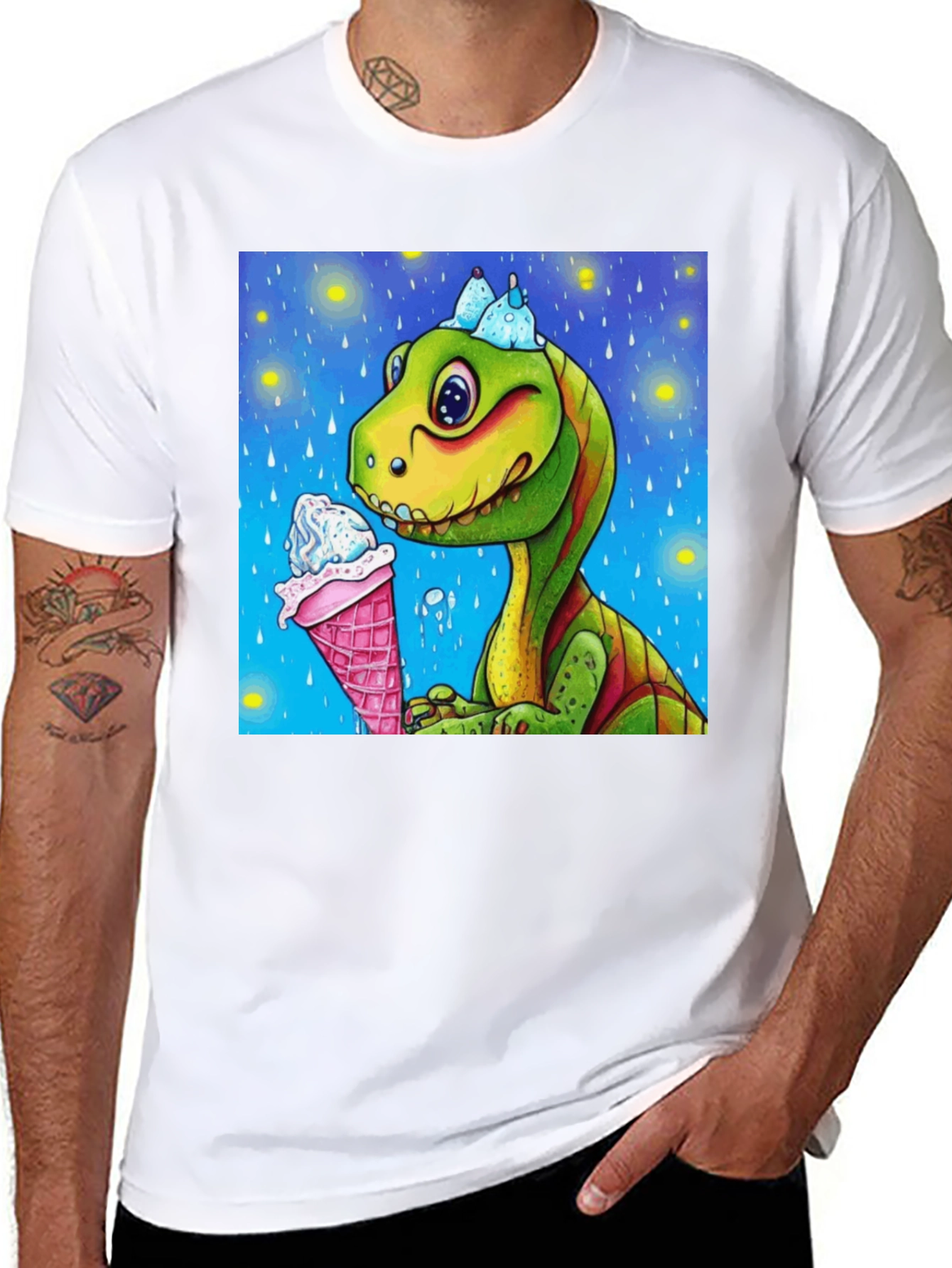 Dino Ice Cream T-Shirt