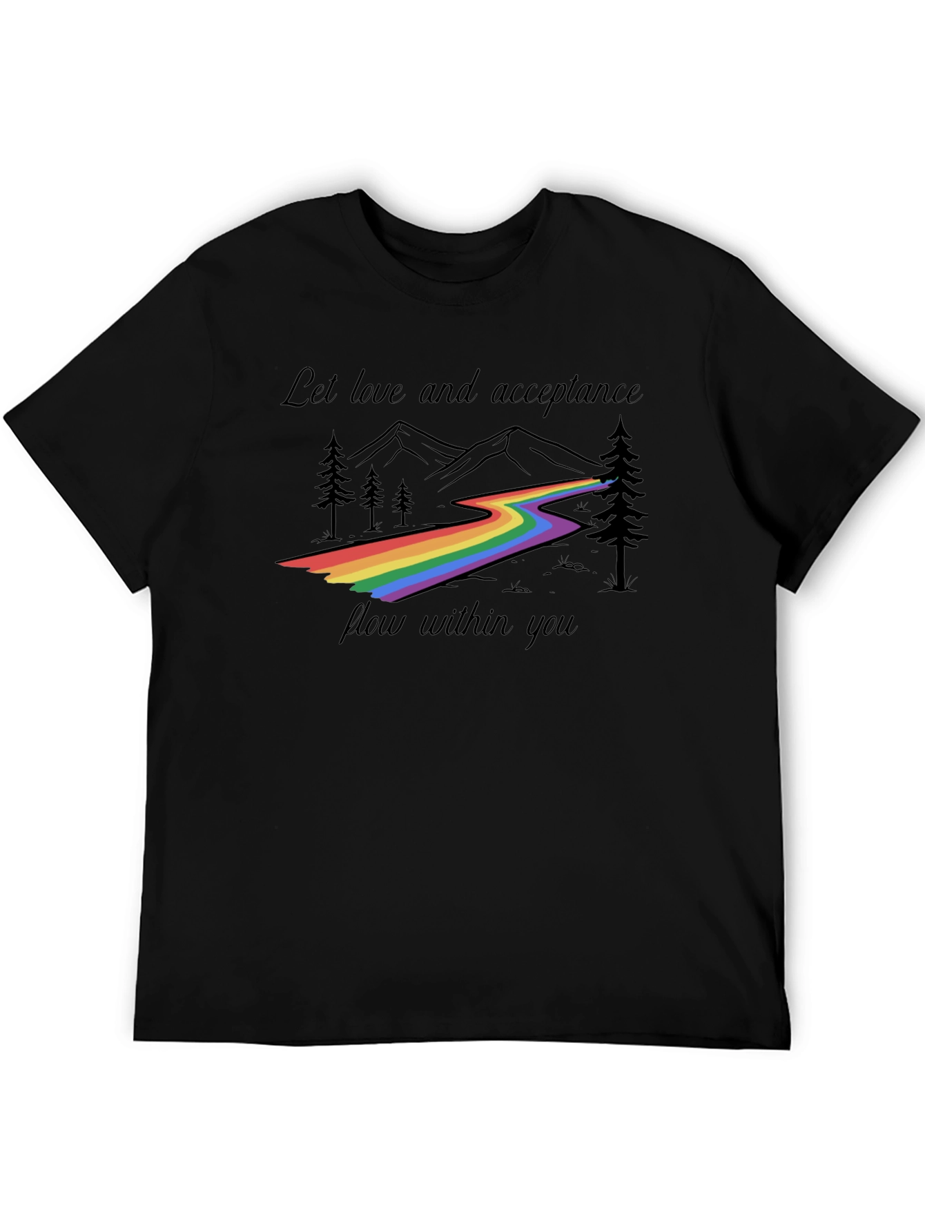 Rainbow River LGBTQ+ Pride T-Shirt