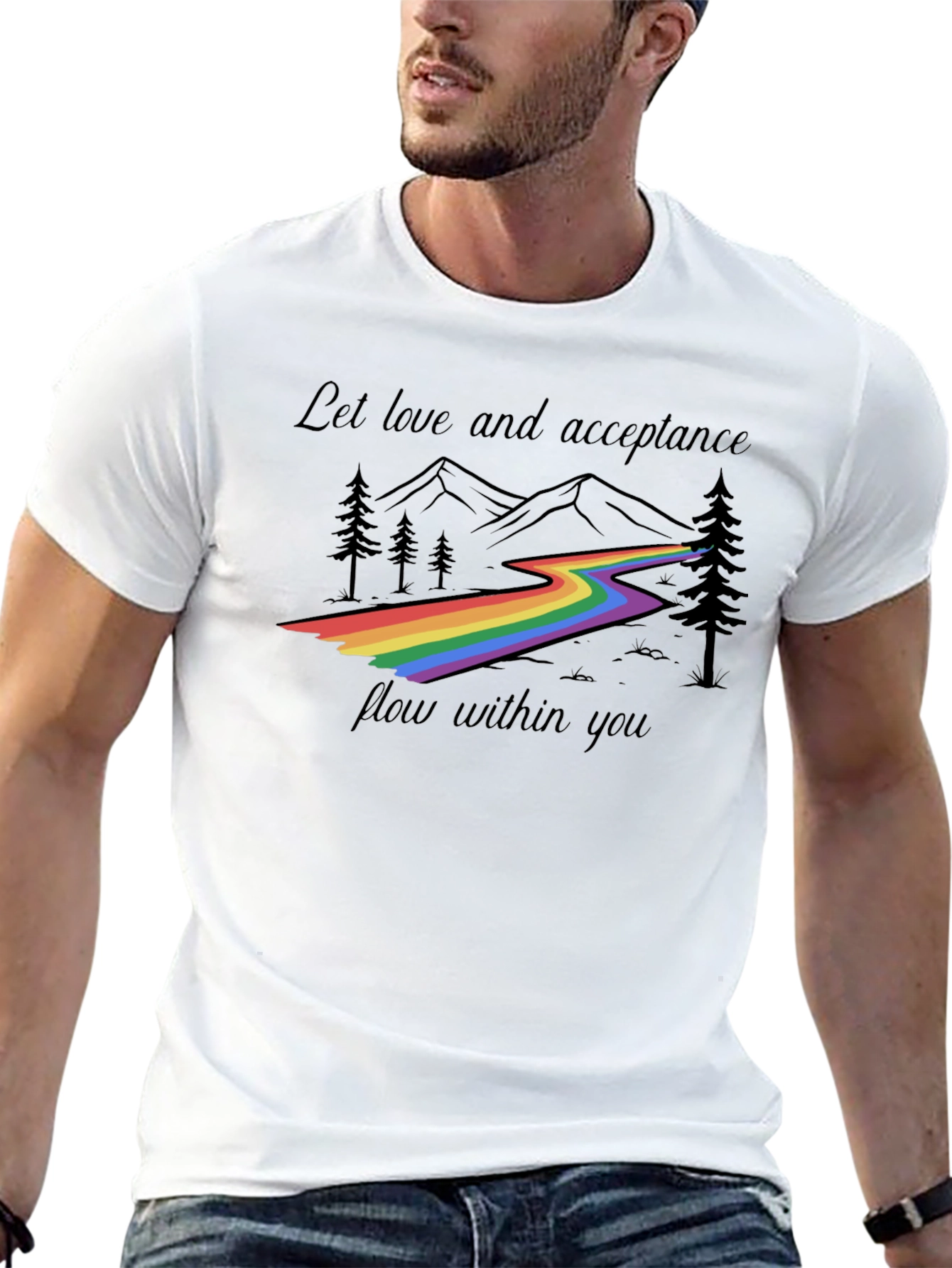 Rainbow River LGBTQ+ Pride T-Shirt