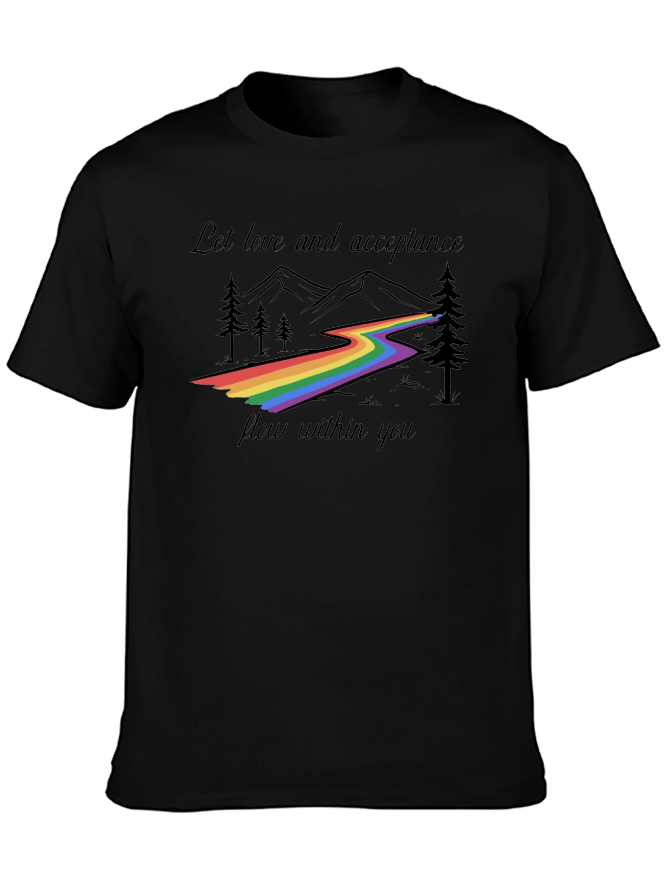 Rainbow River LGBTQ+ Pride T-Shirt