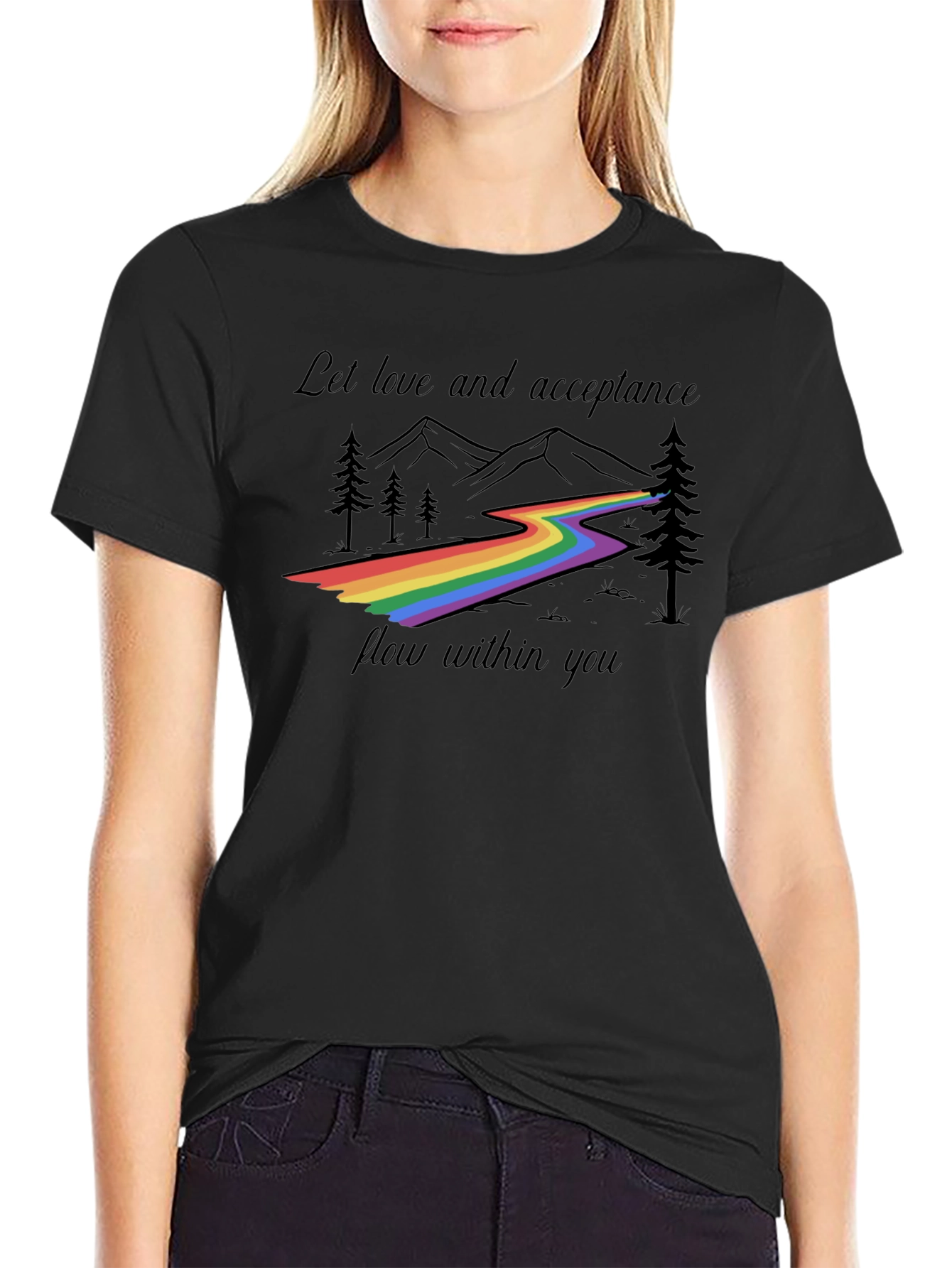 Rainbow River LGBTQ+ Pride T-Shirt
