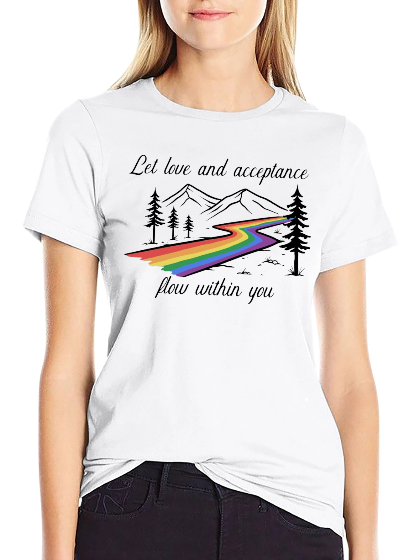 Rainbow River LGBTQ+ Pride T-Shirt