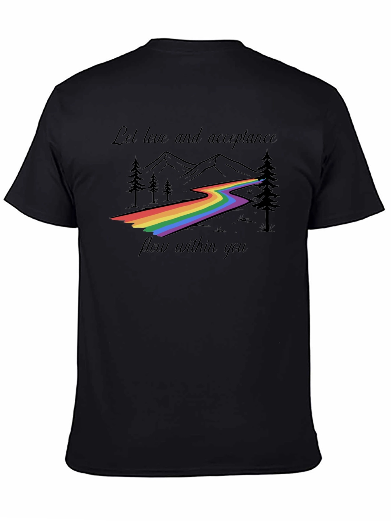 Rainbow River LGBTQ+ Pride T-Shirt