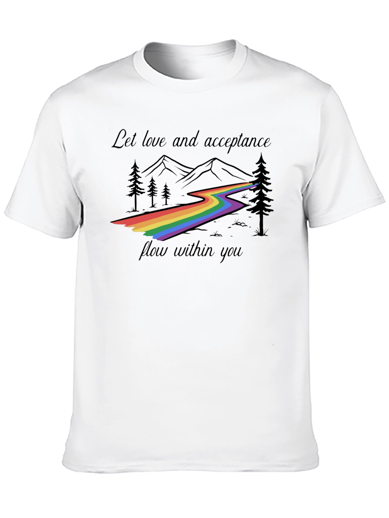 Rainbow River LGBTQ+ Pride T-Shirt