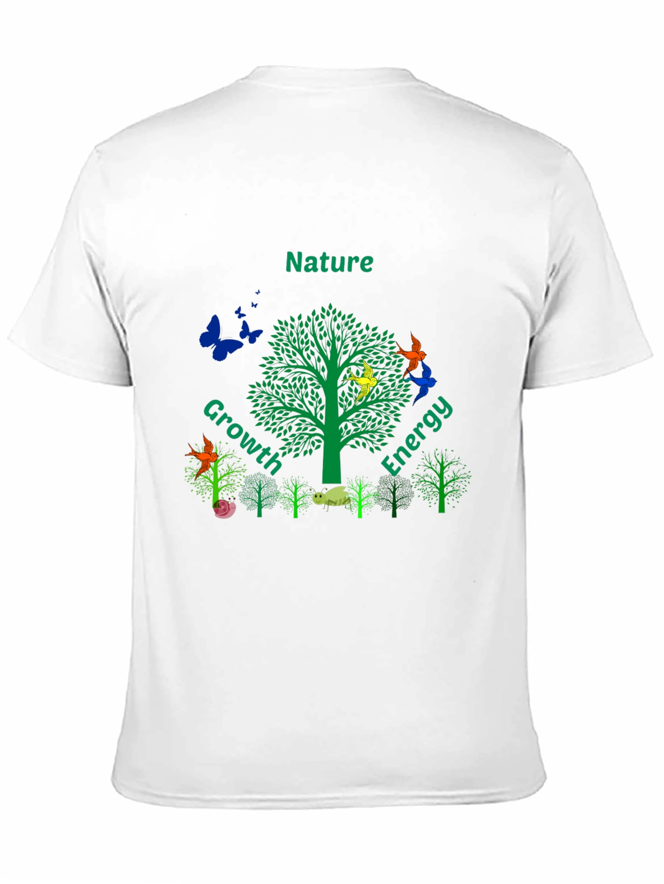 Nature Growth Energy Graphic Tee