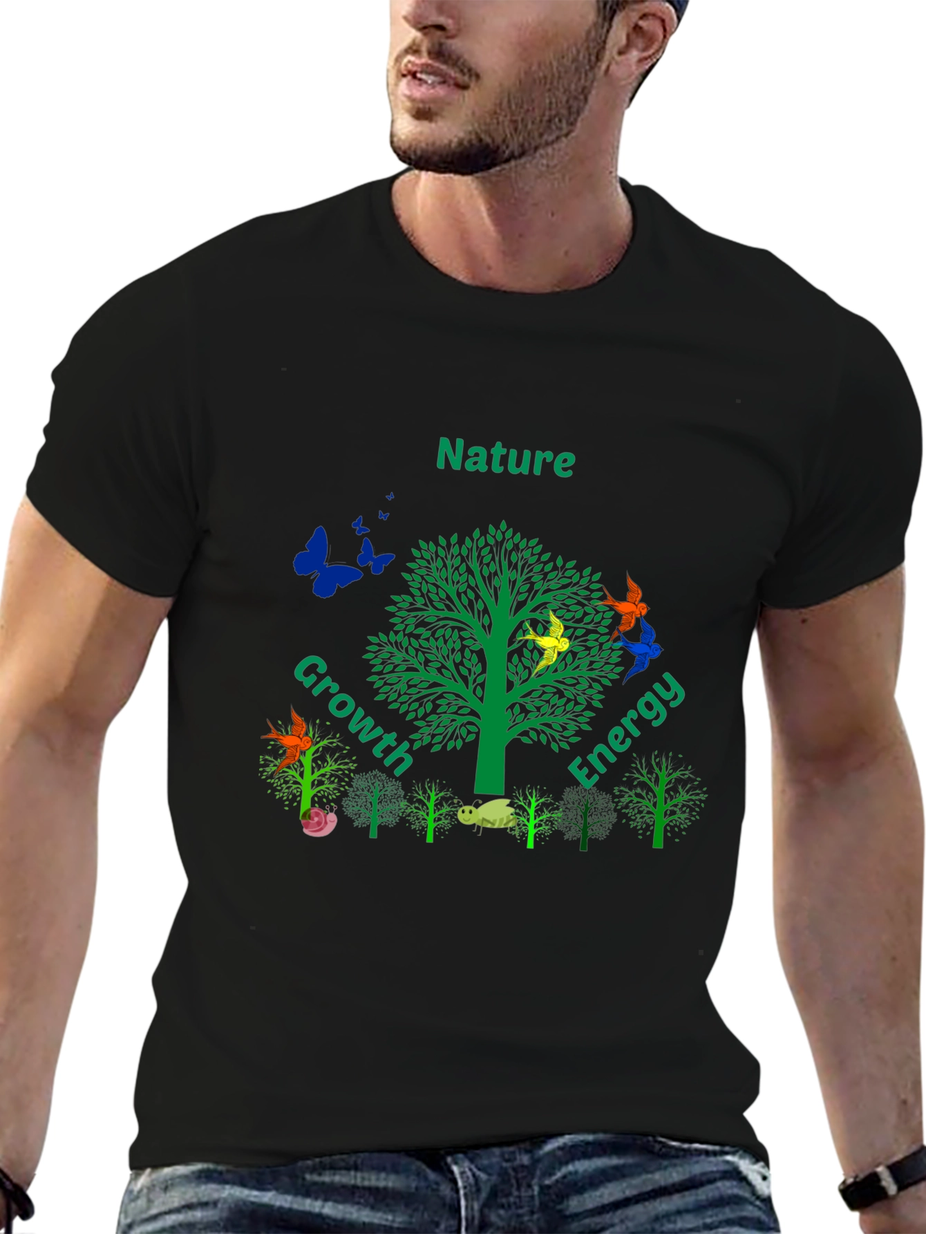 Nature Growth Energy Graphic Tee