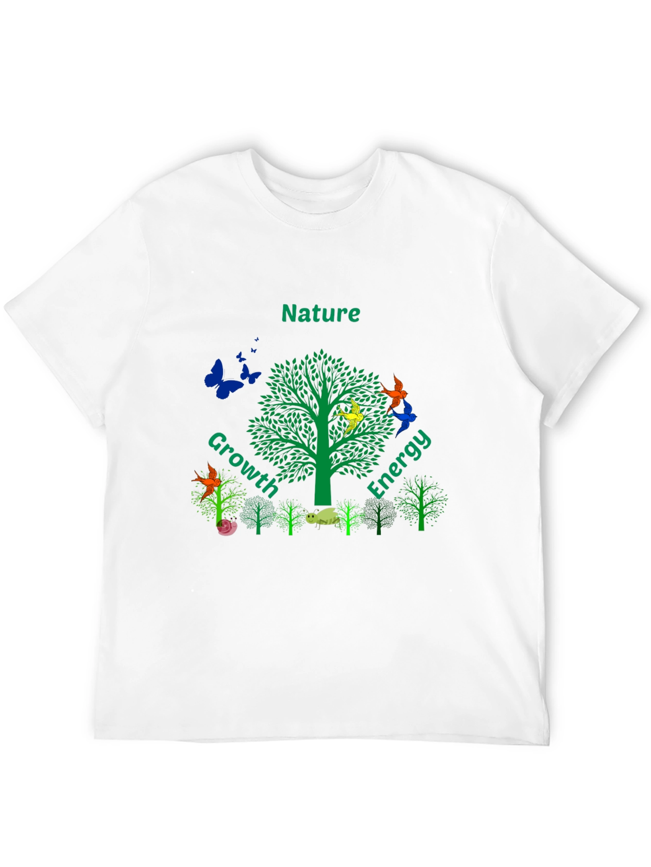 Nature Growth Energy Graphic Tee