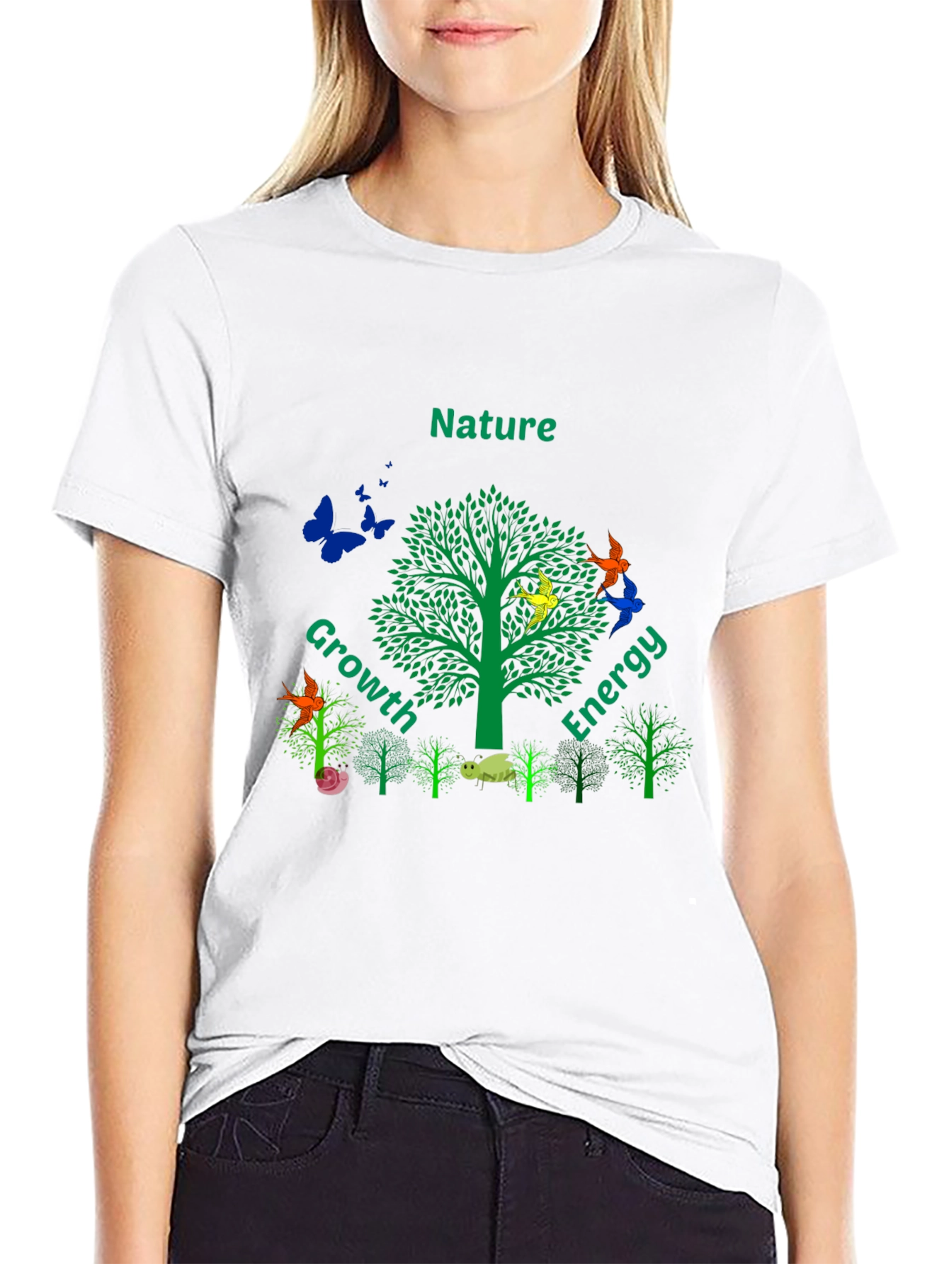 Nature Growth Energy Graphic Tee