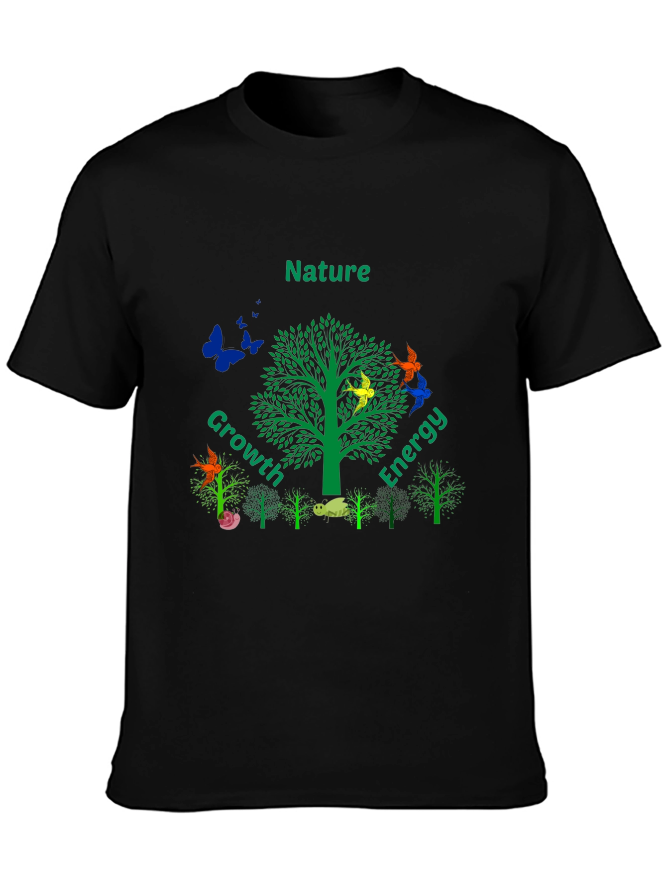 Nature Growth Energy Graphic Tee