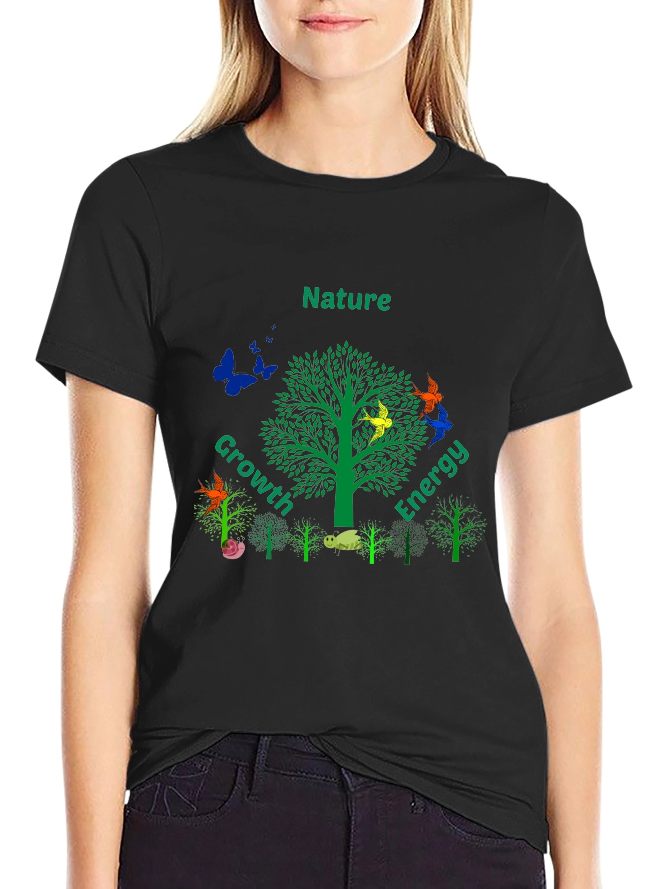 Nature Growth Energy Graphic Tee