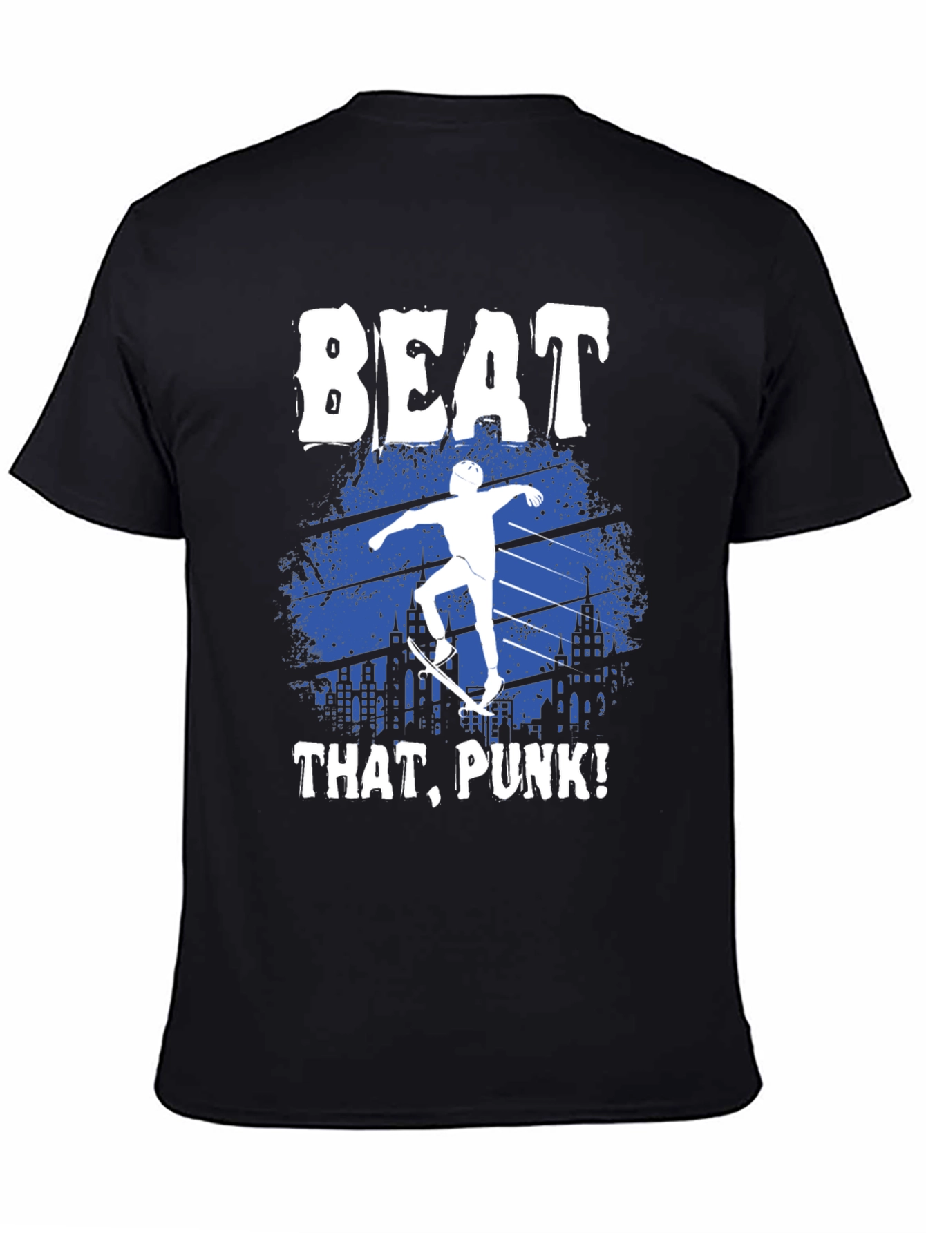 Beat That Punk! Graphic Print T-Shirt