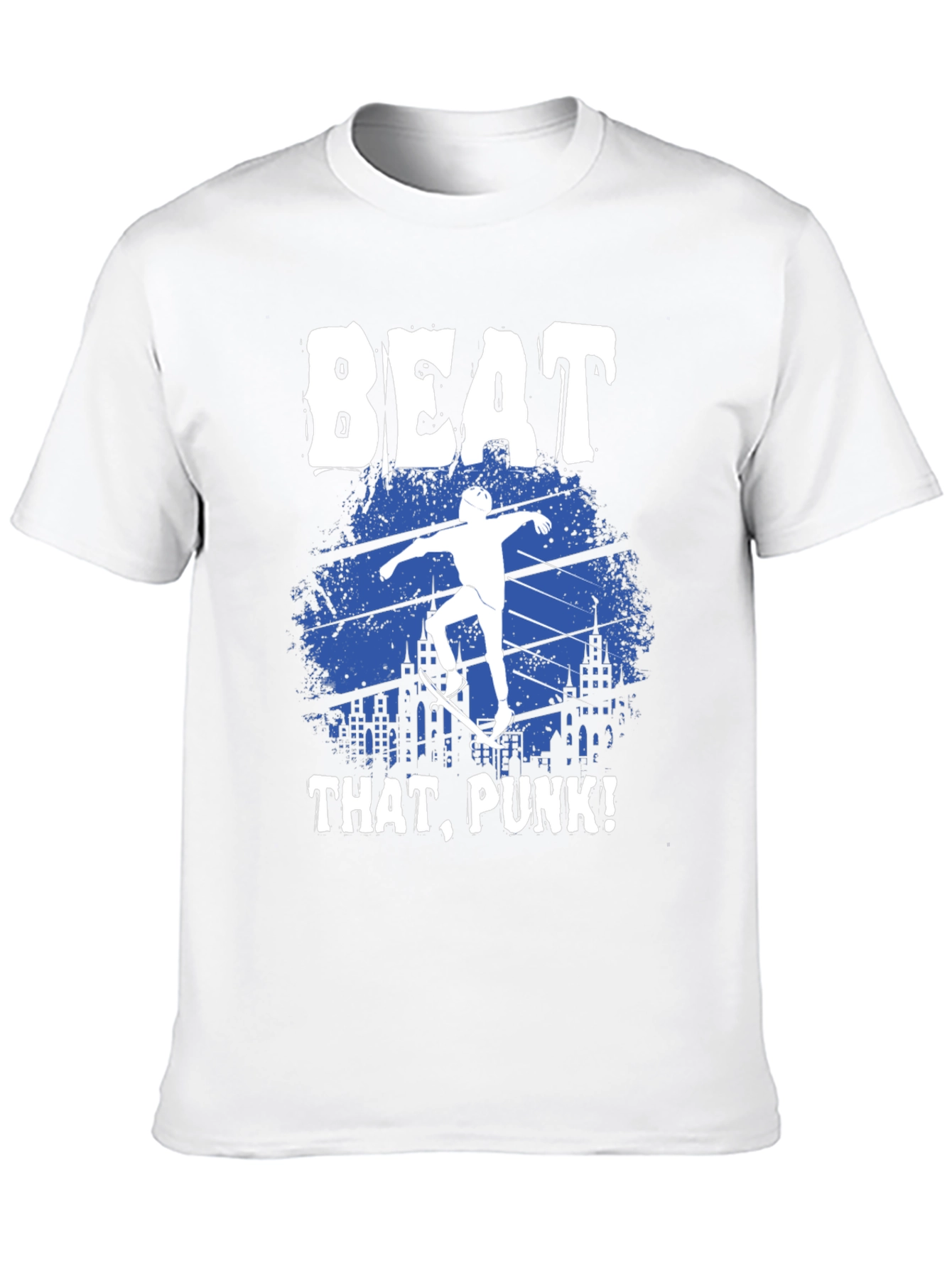 Beat That Punk! Graphic Print T-Shirt